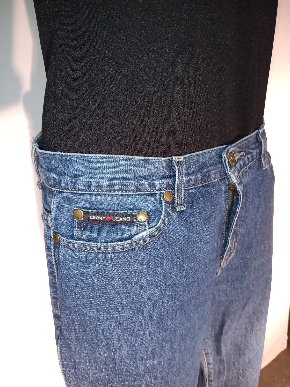 DKNY DKNY Jeans Flared Denim Jeans - Stylish & Comfortable Size 32" / US 10 / IT 46 - 3 Thumbnail