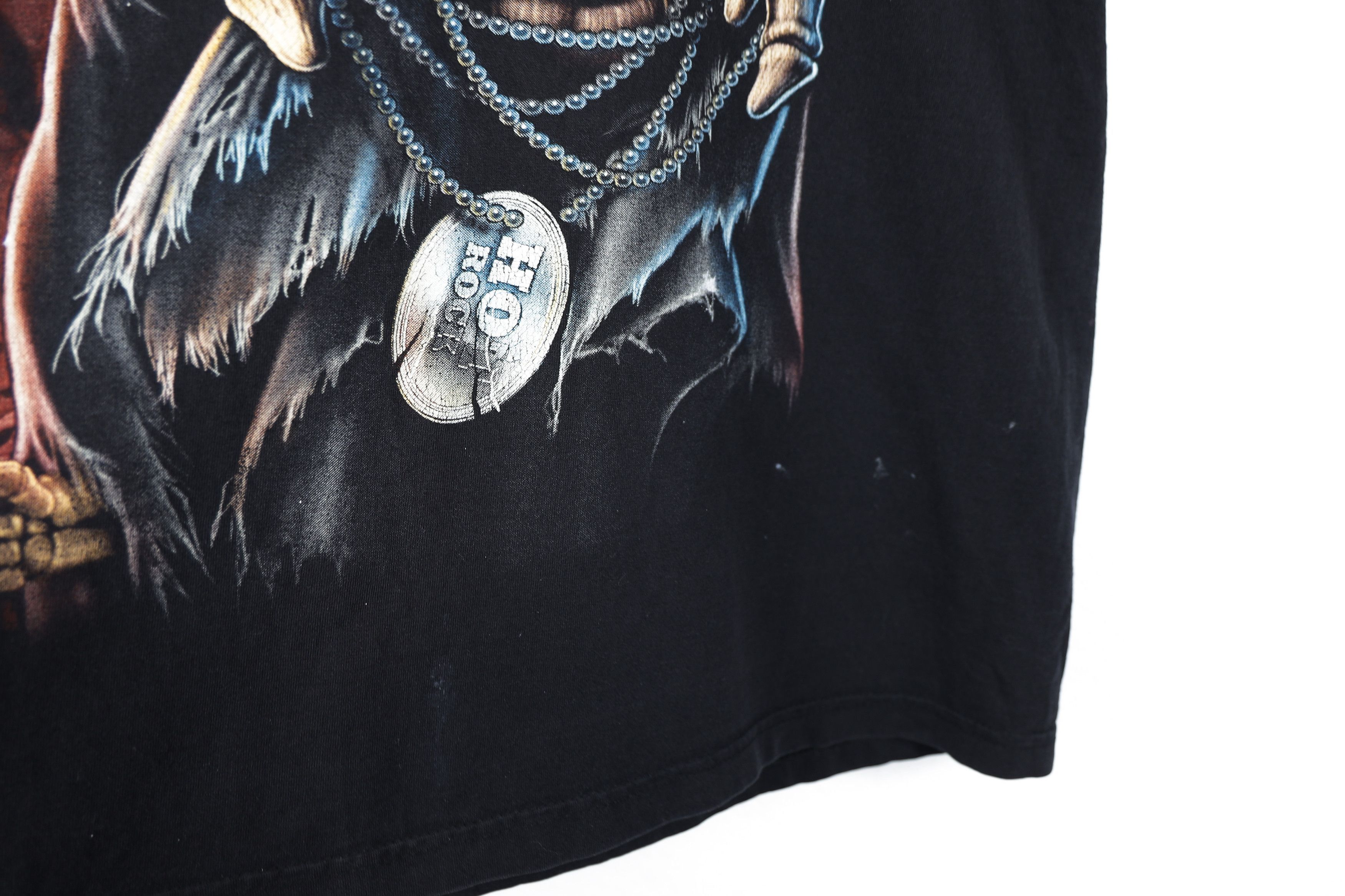 Band Tees × Vintage Vintage Skulls Satan Hot Rock Crazy Tee T-shirt 90s Size US XL / EU 56 / 4 - 6 Thumbnail