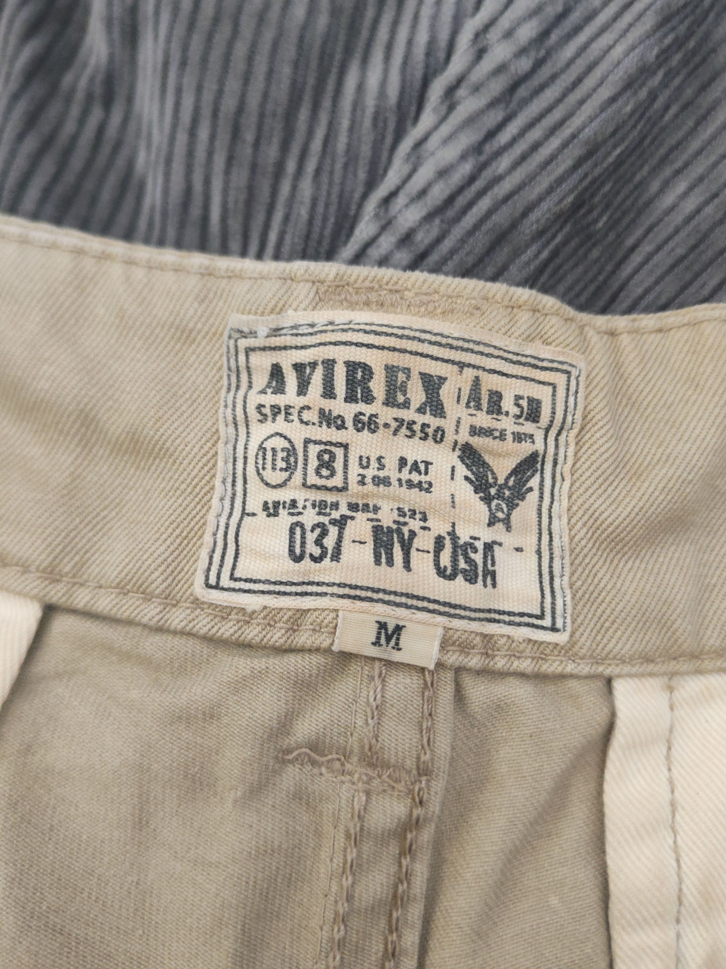 Avirex DL Avirex Beige Multipocket Cargo Pants #46-864 Size US 30 / EU 46 - 15 Thumbnail