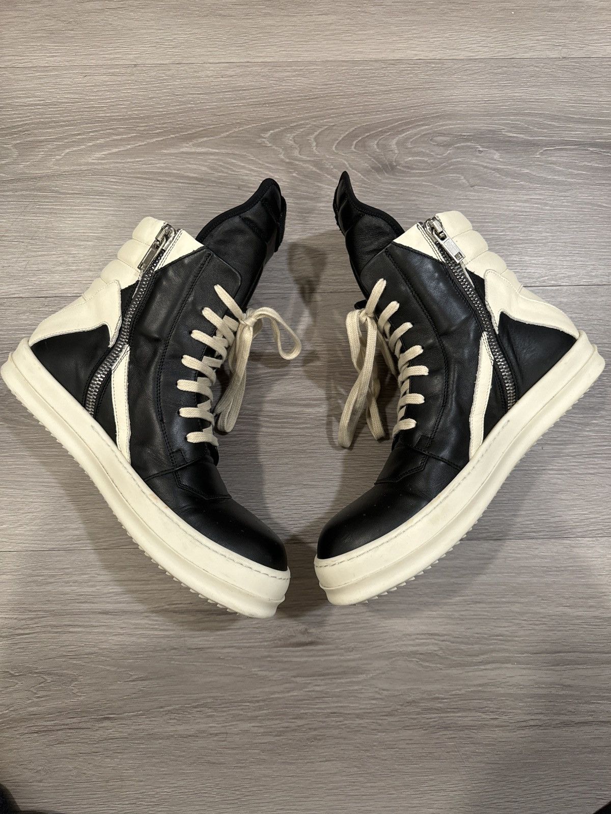 Rick Owens Rick Owens Geobasket Size US 10 / EU 43 - 4 Thumbnail