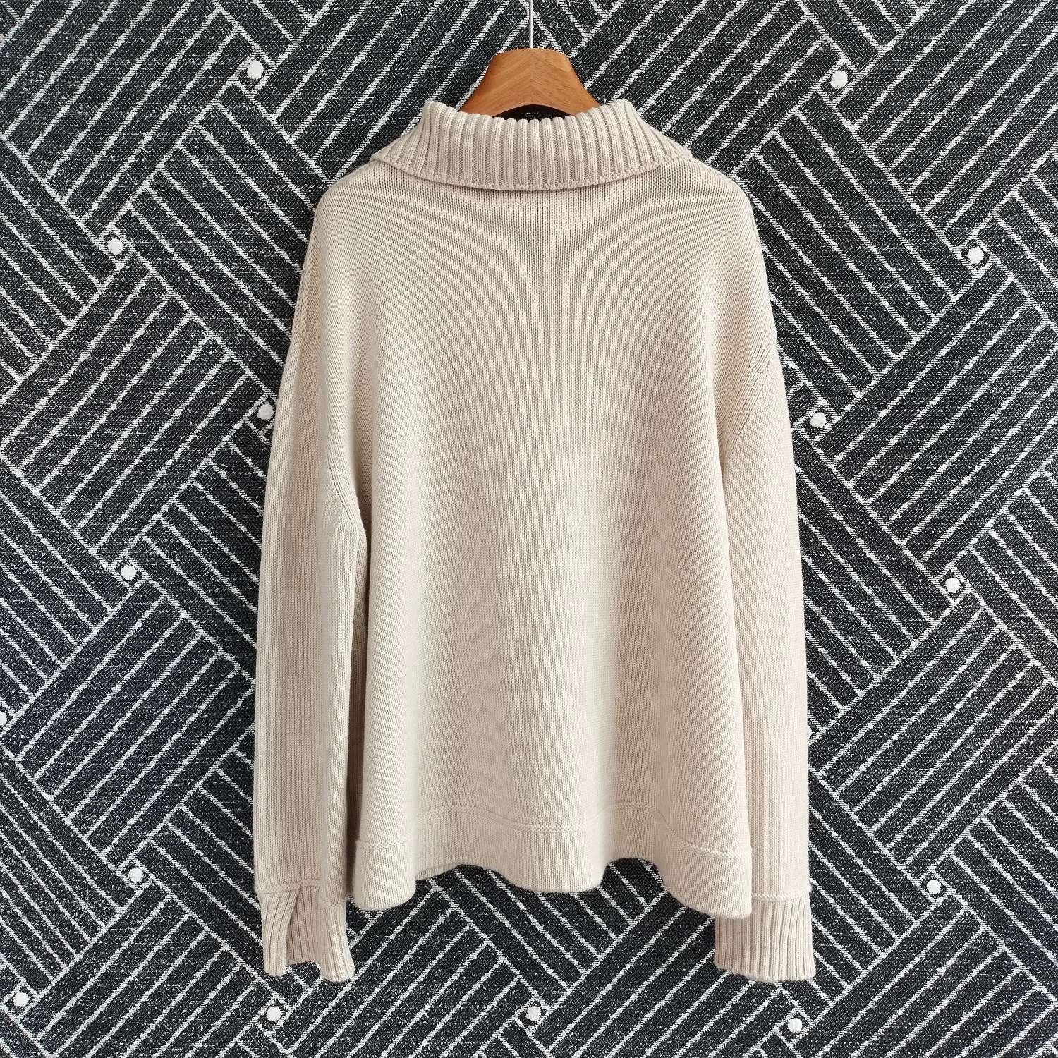 Loro Piana Loro Piana half-zip cashmere sweater women's L Size L / US 10 / IT 46 - 2 Thumbnail