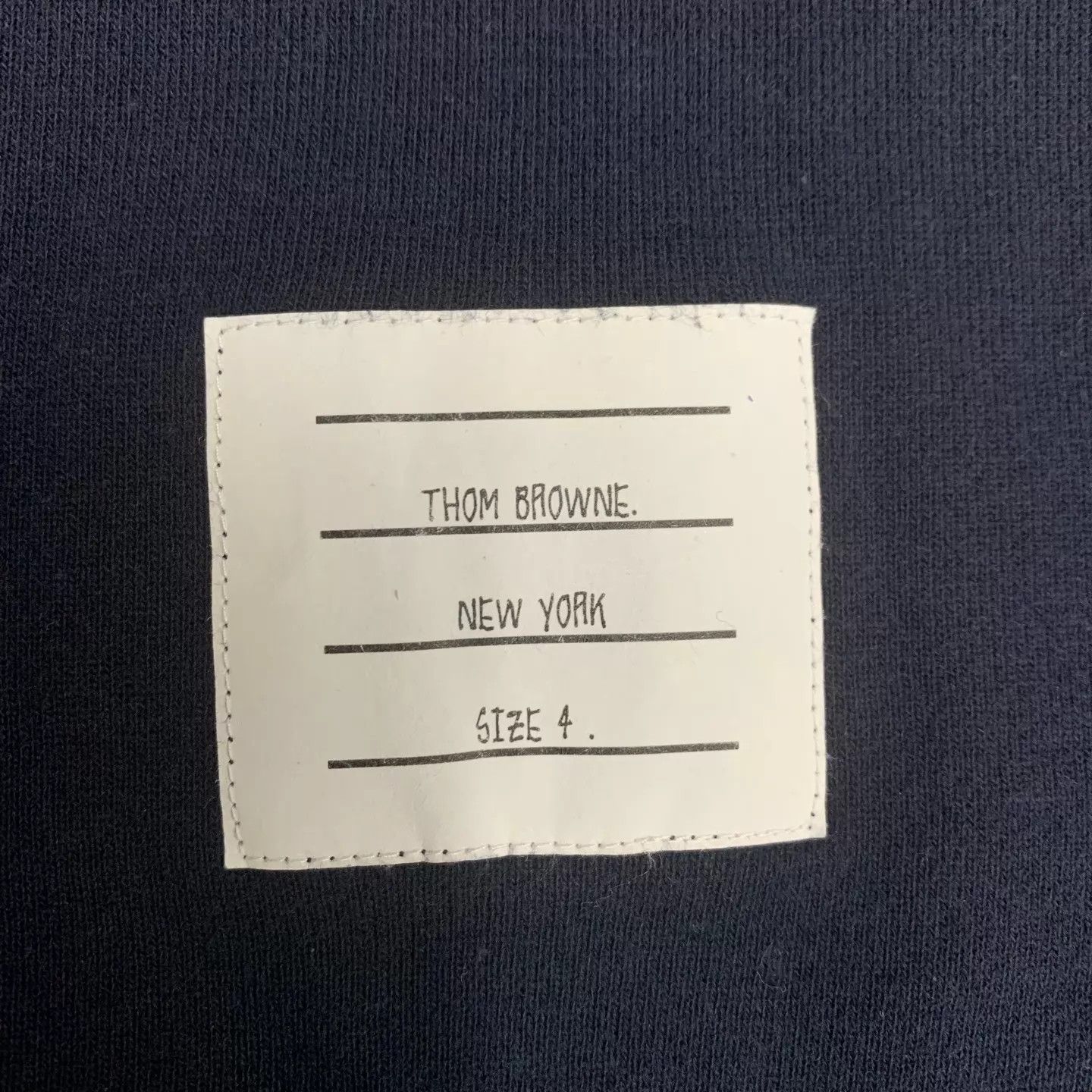 Thom Browne Thom Browne TB 4-Stripe Navy Track Pants Size 4 95 New Size US 36 / EU 52 - 6 Thumbnail