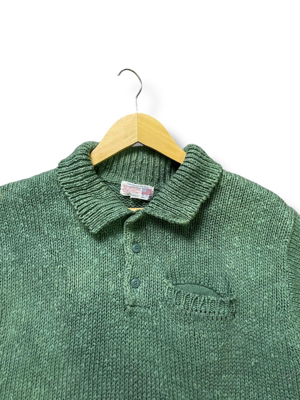Designer × Vintage At Ease USA Comfortable Short Sleeves Knitwear(43) Size US M / EU 48-50 / 2 - 4 Thumbnail