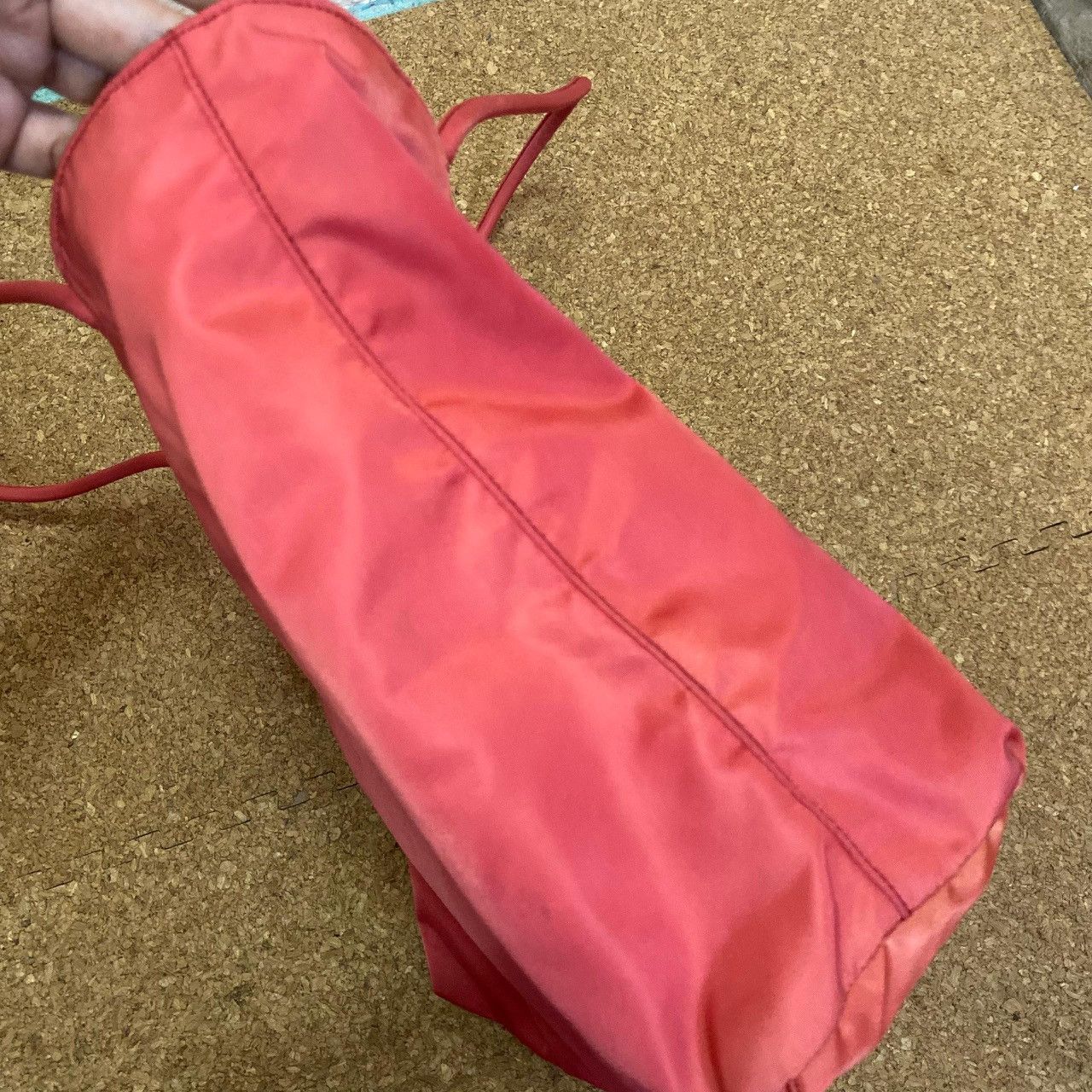 Prada Prada Vintage Tote – Iconic Red Nylon – Everyday Luxury Size ONE SIZE - 9 Thumbnail