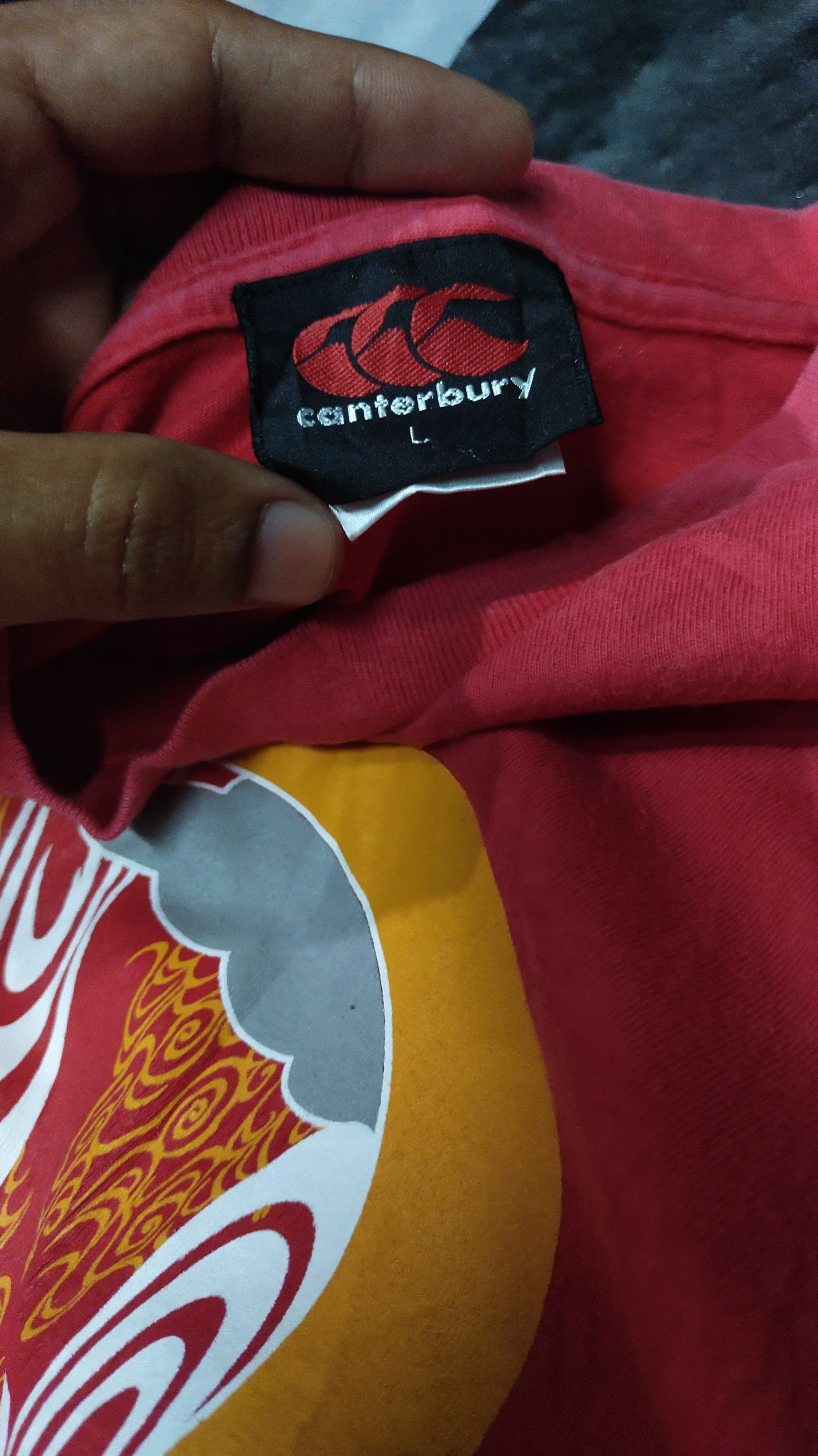 Canterbury of New Zealand CANTERBURY SUN WOLVES JAPAN TEE Size US L / EU 52-54 / 3 - 4 Thumbnail