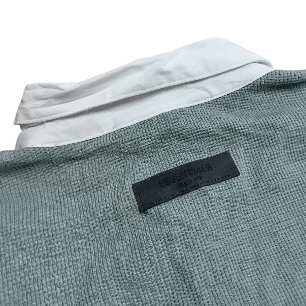 Fear of God Fear of God Essentials Waffle Polo Rugby Shirt SS23 Size US XXL / EU 58 / 5 - 4 Thumbnail