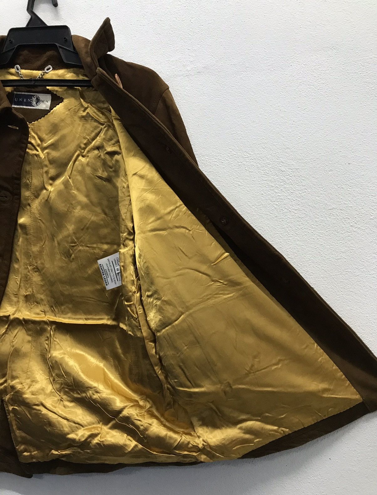 Unknown London × Vintage Vintage Unknown Made In England Leather Jacket Size US M / EU 48-50 / 2 - 8 Thumbnail