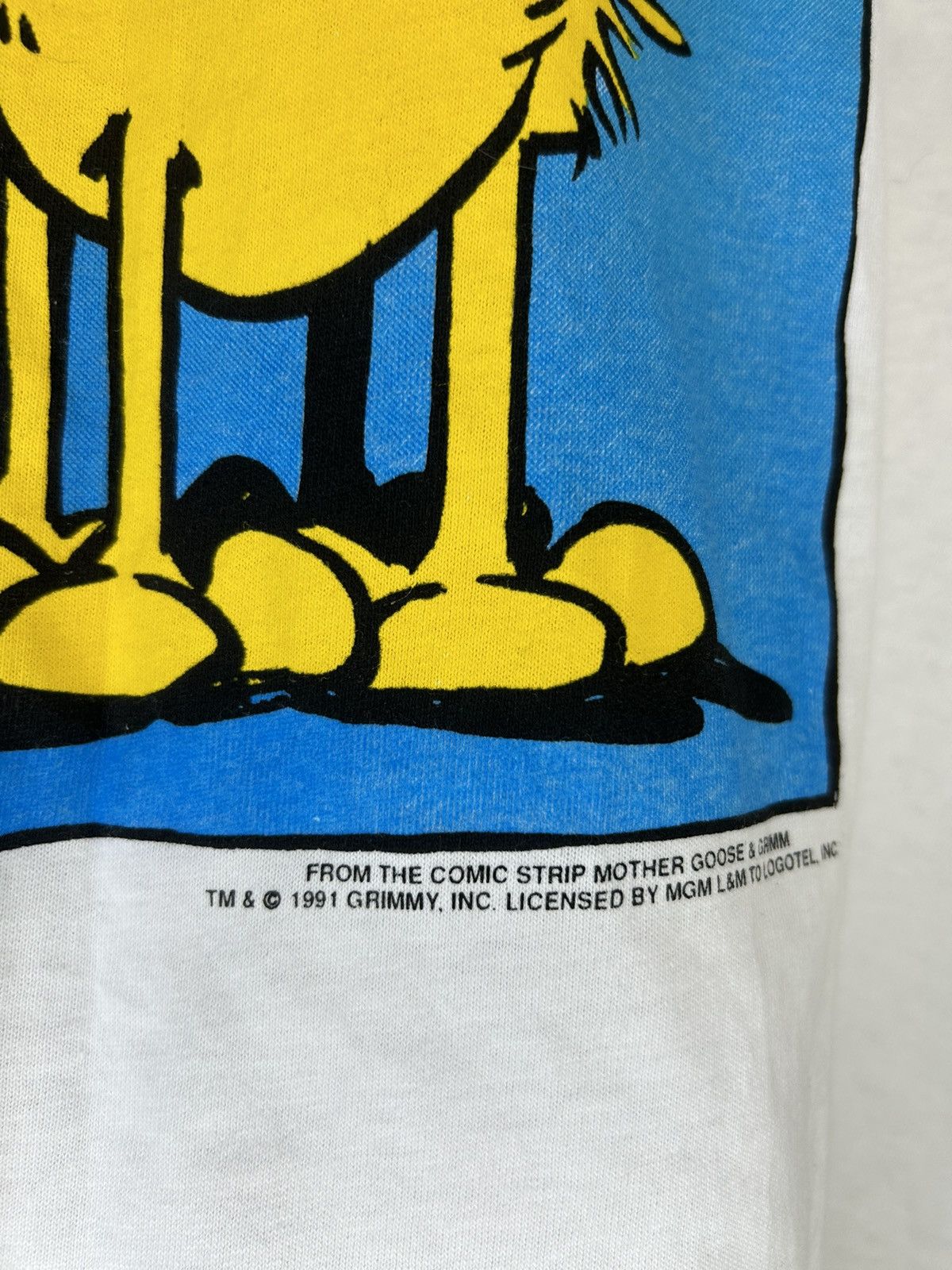 Vintage Vintage 1991 Mother Goose & Grimm Humor T Shirt Size US XL / EU 56 / 4 - 4 Thumbnail