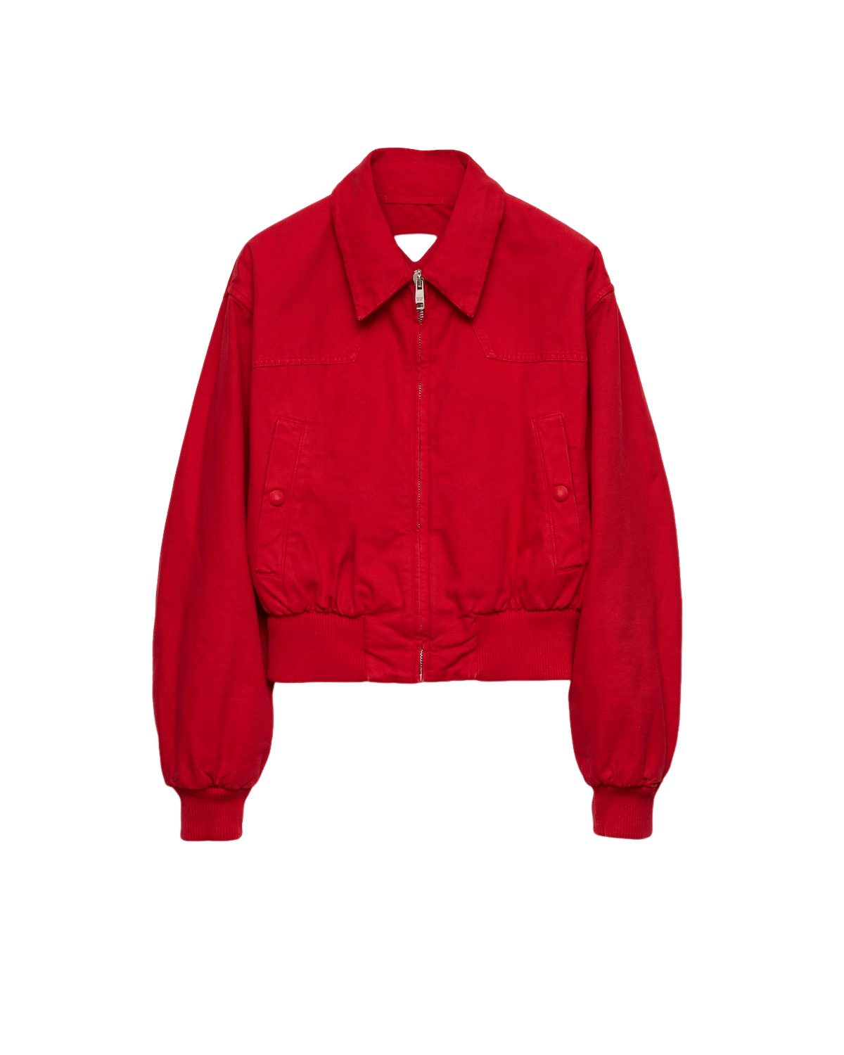 Prada PRADA $3700 Red Canvas Jacket New & Authentic Size ONE SIZE - 1 Preview