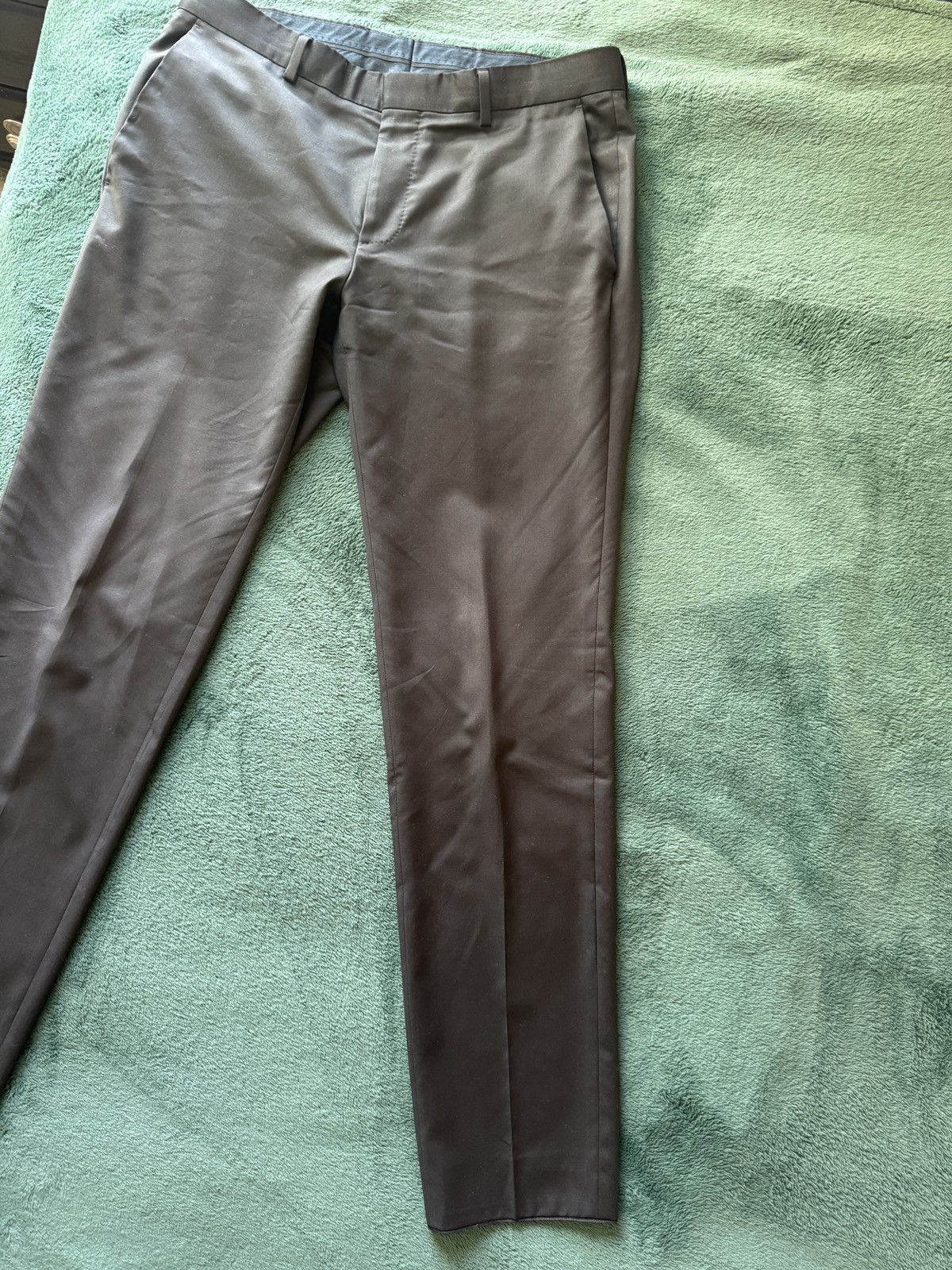 Hugo Boss Black Gibson Slim-Fit Virgin Wool Suit Trousers US SIZE 32 Size US 32 / EU 48 - 11 Thumbnail