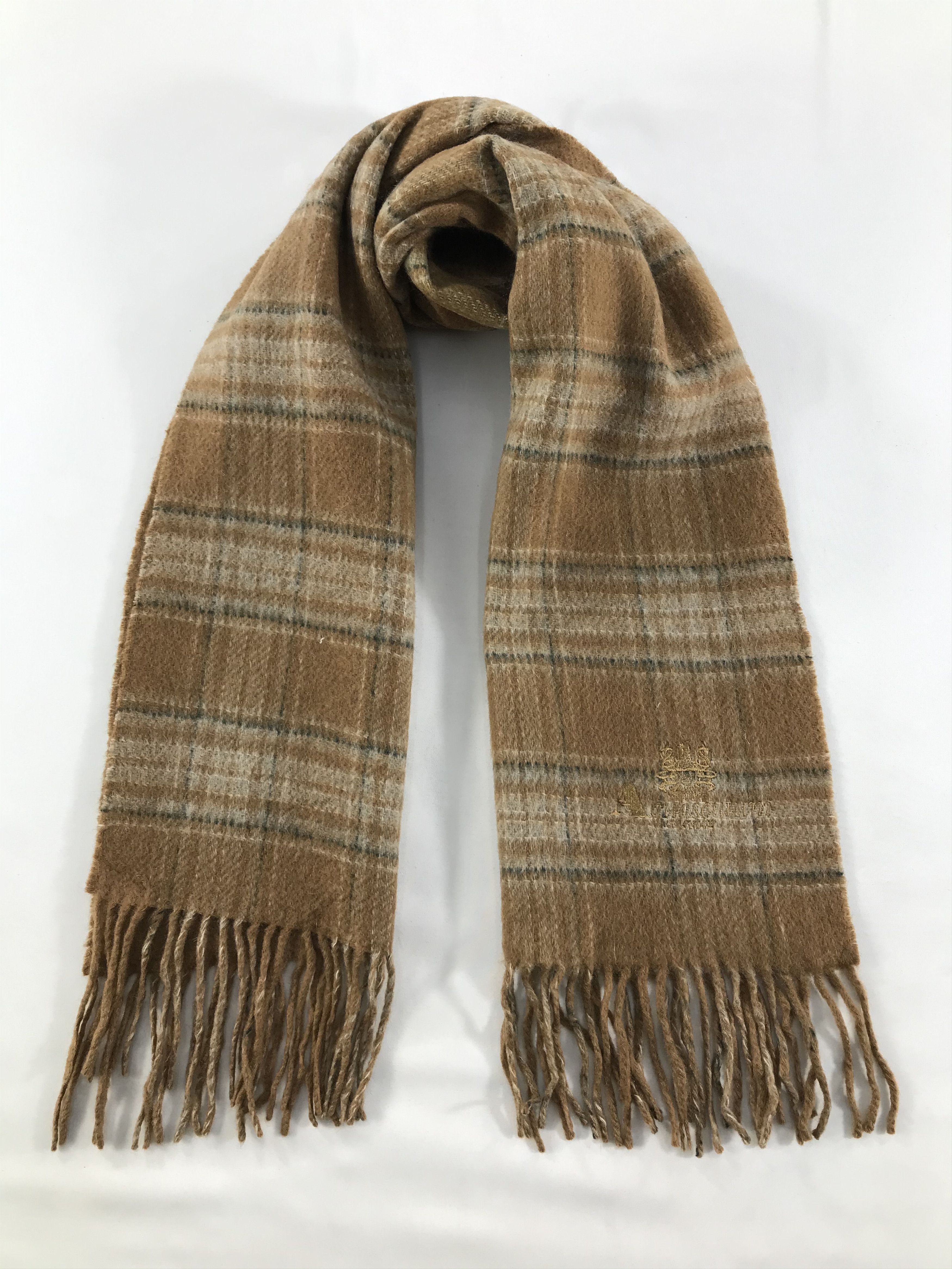 Aquascutum × Vintage Aquascutum Scarf / Muffler / Neckwear - WW2976 Size ONE SIZE - 1 Thumbnail