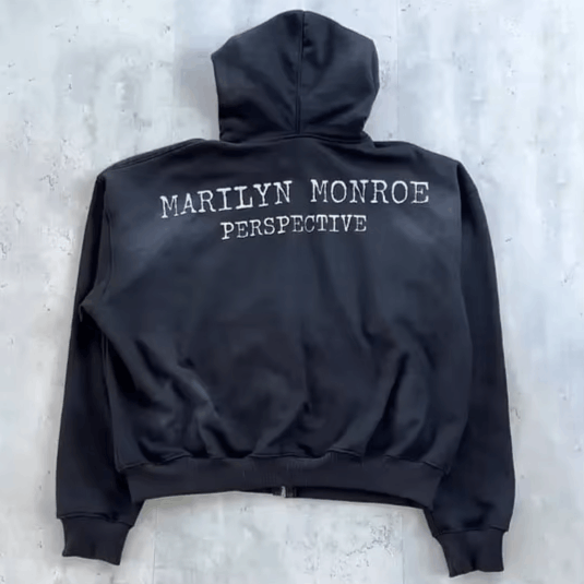 Japanese Brand Gothic Retro Fashion Printing Oversized Zipper Hoodies Size US XL / EU 56 / 4 - 2 Thumbnail