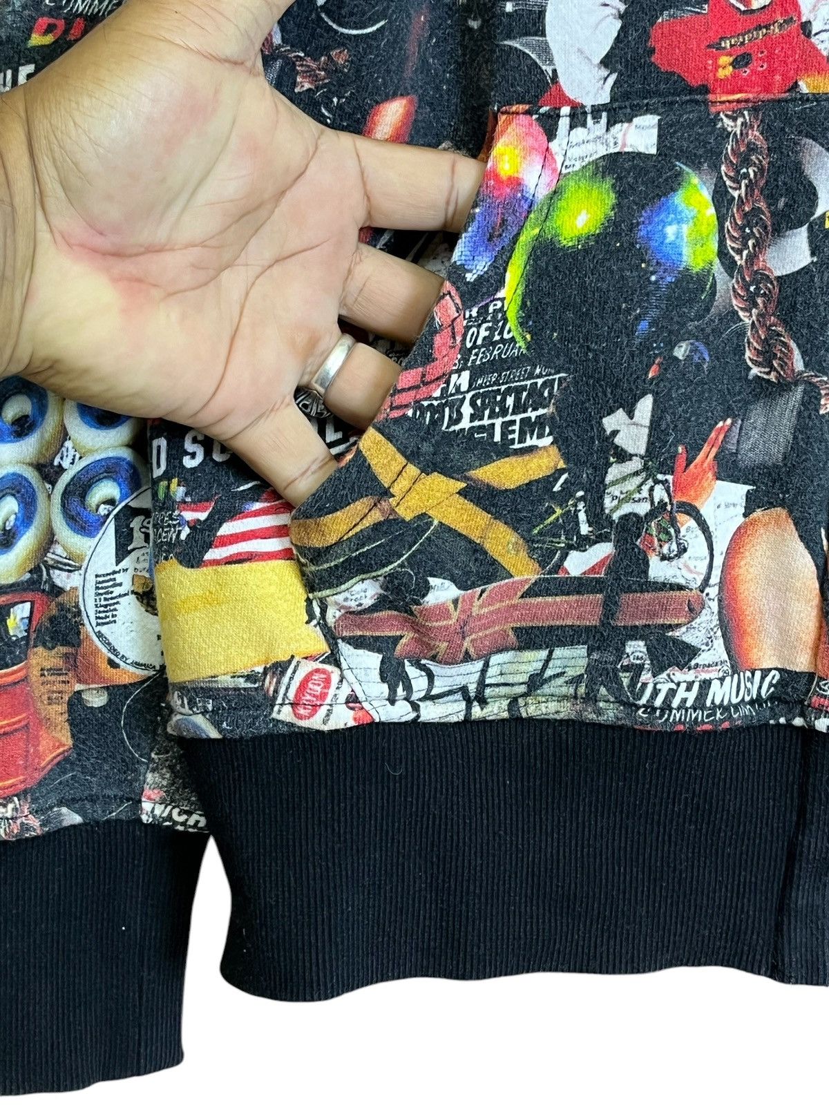 Hysteric Glamour SICK🔥JAPANESE BRAND REBTRAIT FULLPRINT ZIPPER HOODIES Size US M / EU 48-50 / 2 - 6 Thumbnail
