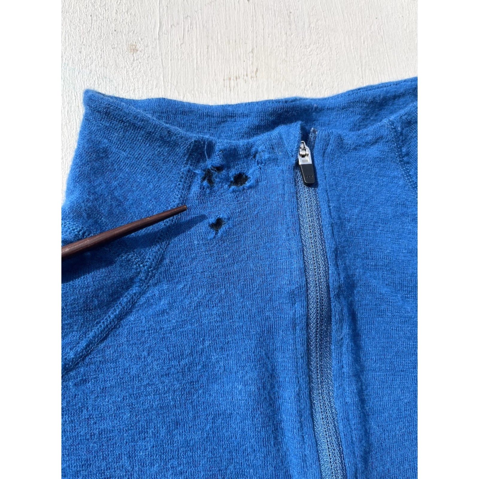 Ariat Ariat Tek Sweater Blue Pullover L Merino Wool 1/4 Zip 90s Outdoor Hiking Mens Regular Pullover Size US L / EU 52-54 / 3 - 3 Thumbnail