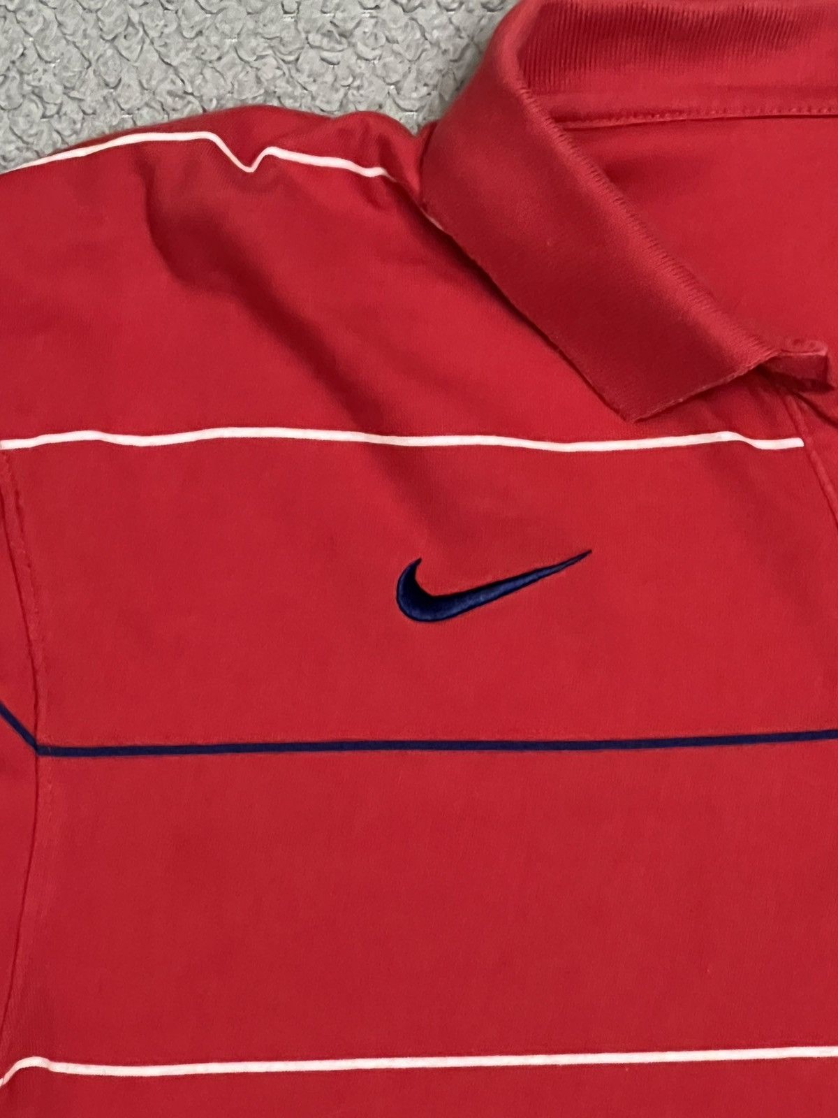 Nike Vintage Nike Manchester United Polo shirt Size US XL / EU 56 / 4 - 4 Thumbnail
