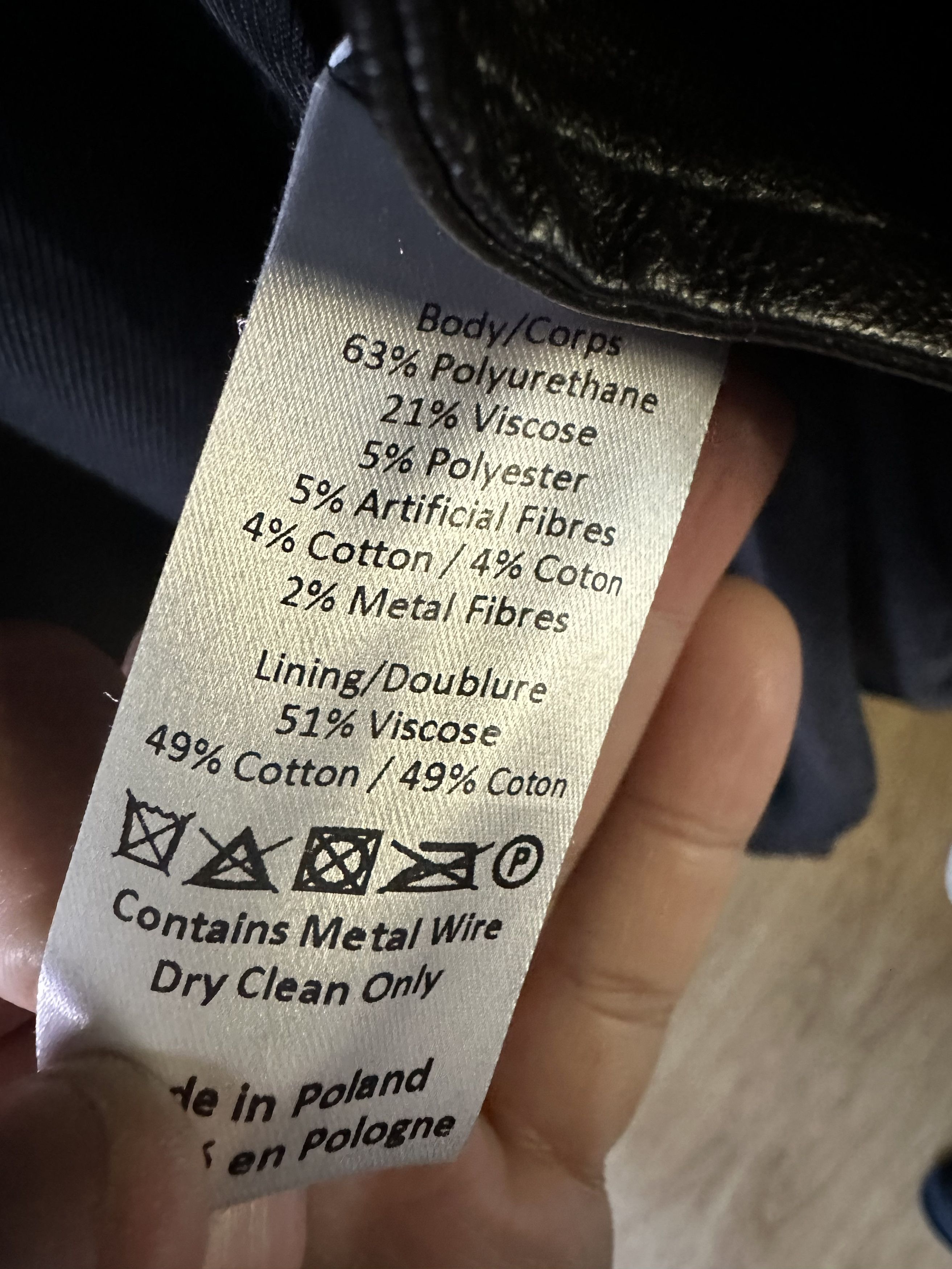 Y/Project Faux Leather Wired Twisted Coat Size US L / EU 52-54 / 3 - 7 Thumbnail