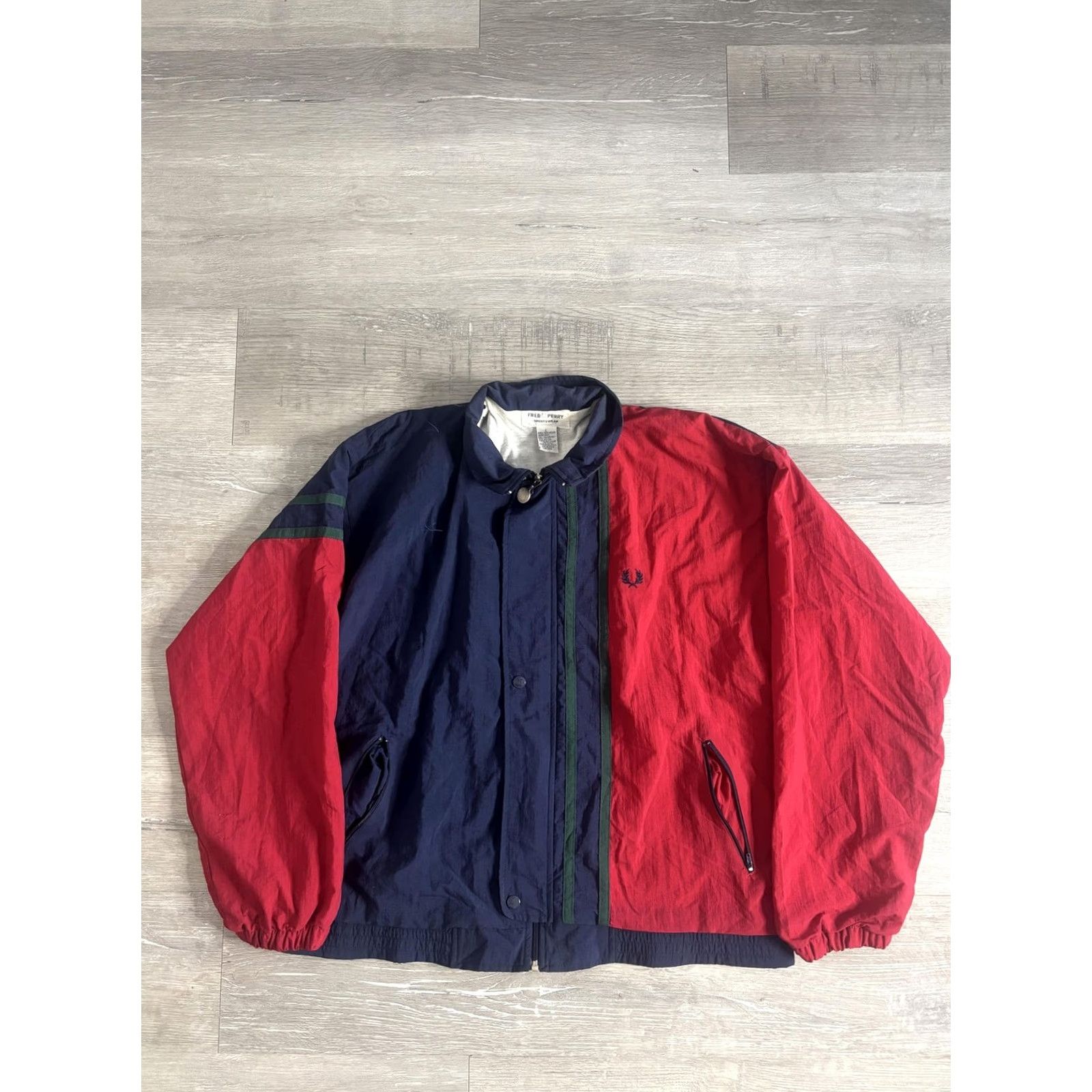 Fred Perry Fred Perry Jacket Mens Large Colorblock Sportswear Full Zip Windbreaker Size US L / EU 52-54 / 3 - 2 Thumbnail