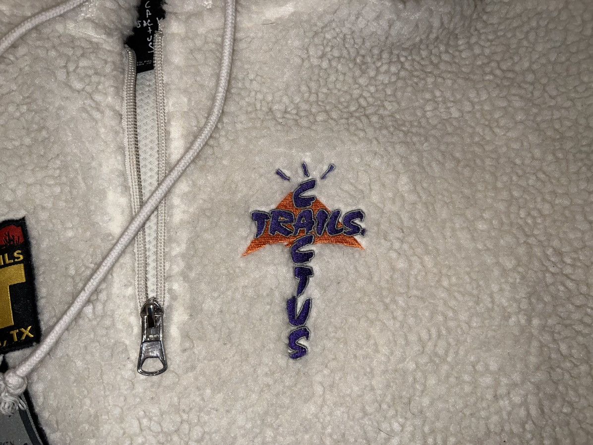Travis Scott Travis Scott Cactus Trails Half-Zip Sherpa Hoodie Size US S / EU 44-46 / 1 - 3 Thumbnail