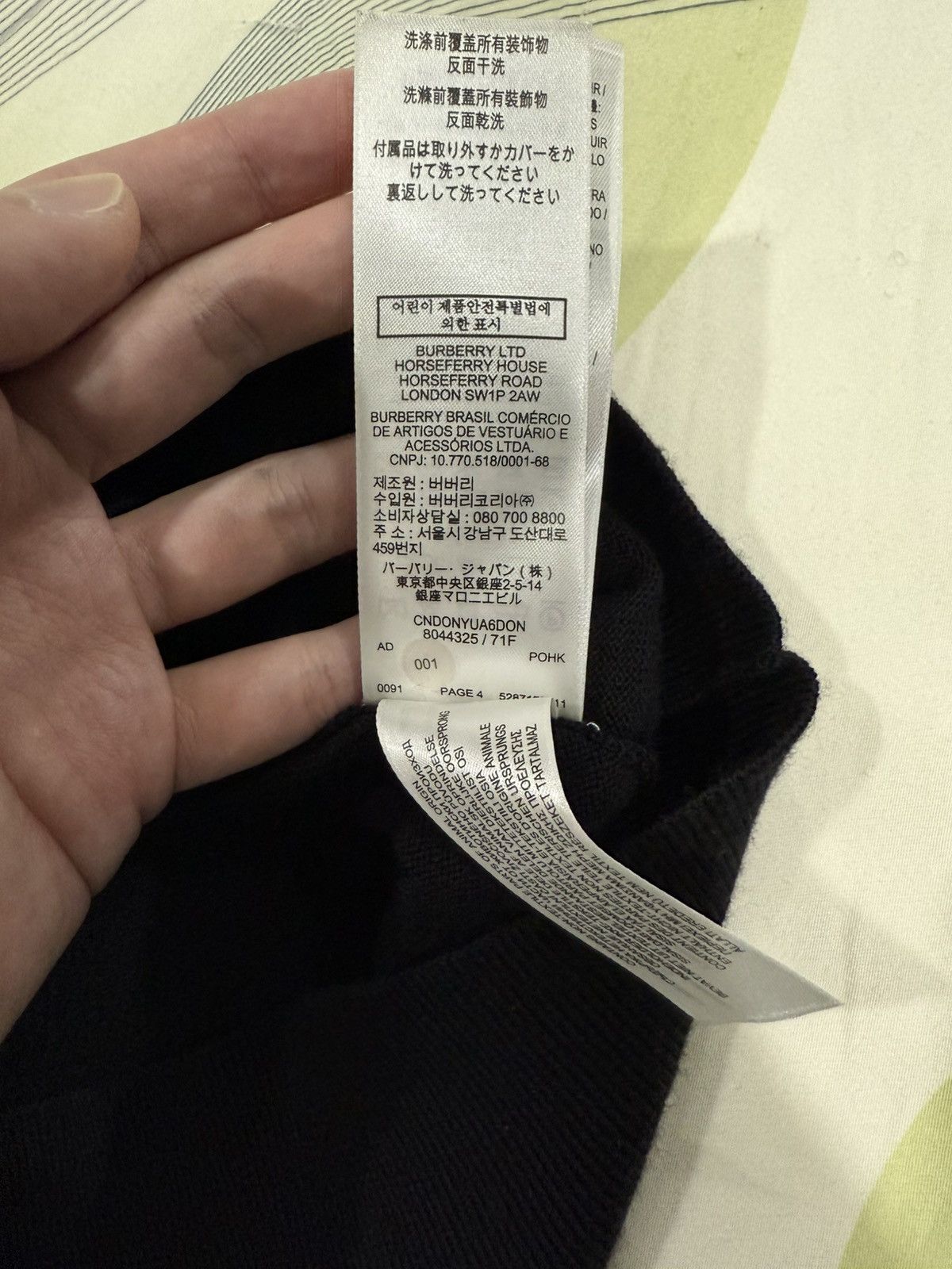 Burberry Burberry Wool Zip Up Sweater Size US M / EU 48-50 / 2 - 7 Thumbnail