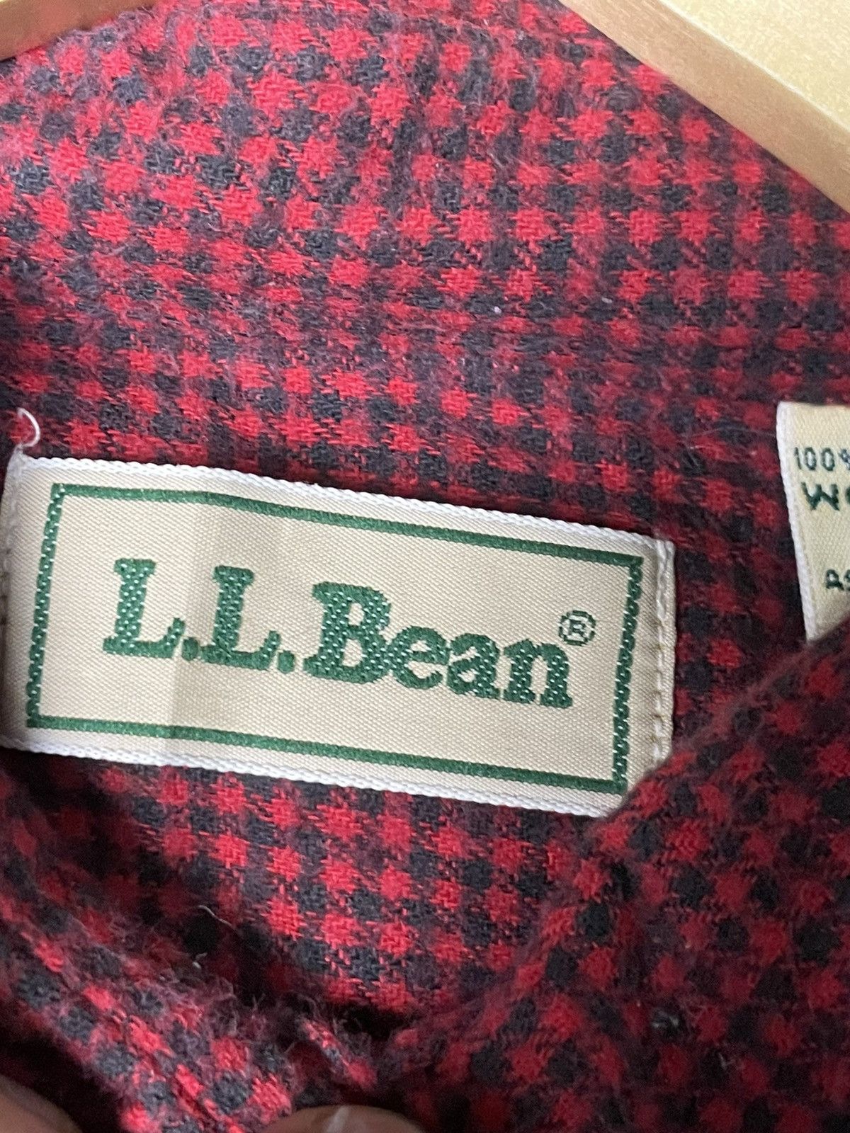 Japanese Brand × L.L. Bean × Vintage L.L Bean Brand Checked Button Up Shirt (69) Size L / US 10 / IT 46 - 8 Thumbnail