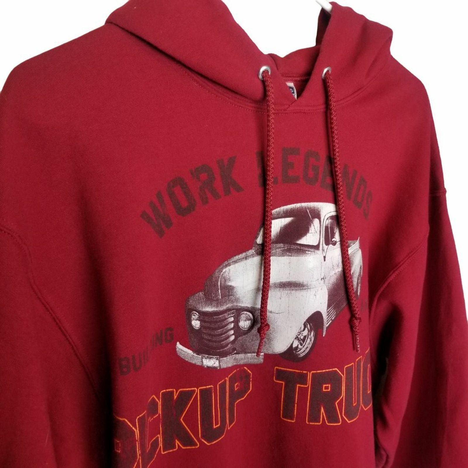Jerzees Jerzees Nublend Work Legends Pickup Truck Hoodie Sweatshirt Size US L / EU 52-54 / 3 - 5 Thumbnail