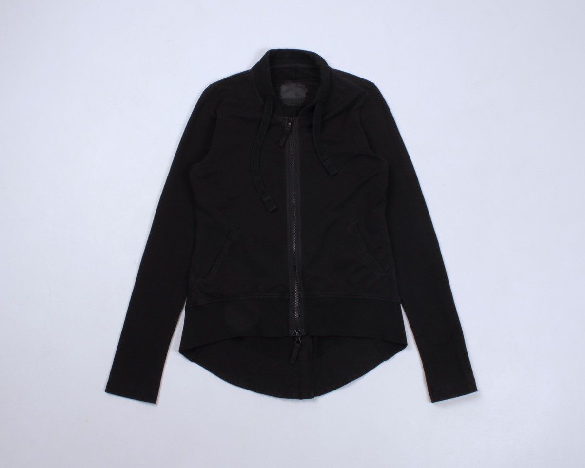 Designer × Rundholz RUNDHOLZ Black Label Cotton Elastane Black Bomber Jacket Size S / US 4 / IT 40 - 10 Thumbnail