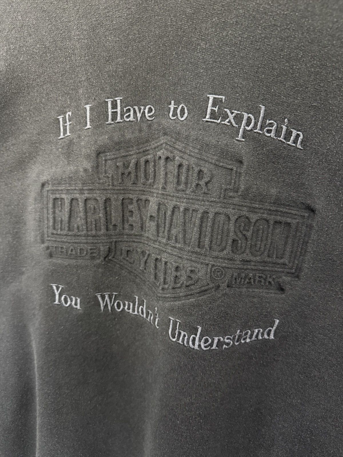 Harley Davidson 🔥 HARLEY-DAVIDSON CLASSIQUE MOTOR BIKE SWEATSHIRT - L Size US M / EU 48-50 / 2 - 4 Thumbnail