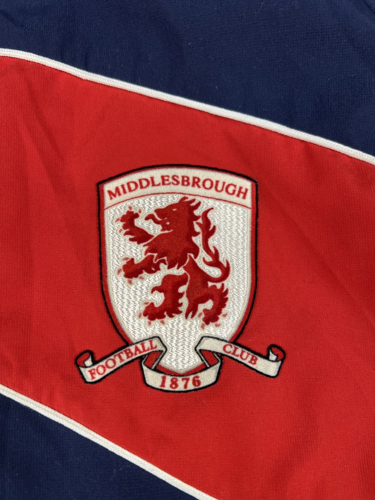 Errea Vintage Y2K Errea Middlesbrough Track Top Windbreaker Jacket Size US XXL / EU 58 / 5 - 4 Thumbnail