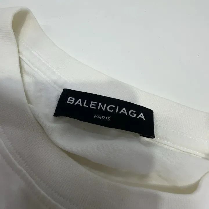 Balenciaga Balenciaga Balenciaga Logo Print Cotton TShirt -2507 Size US XS / EU 42 / 0 - 3 Thumbnail