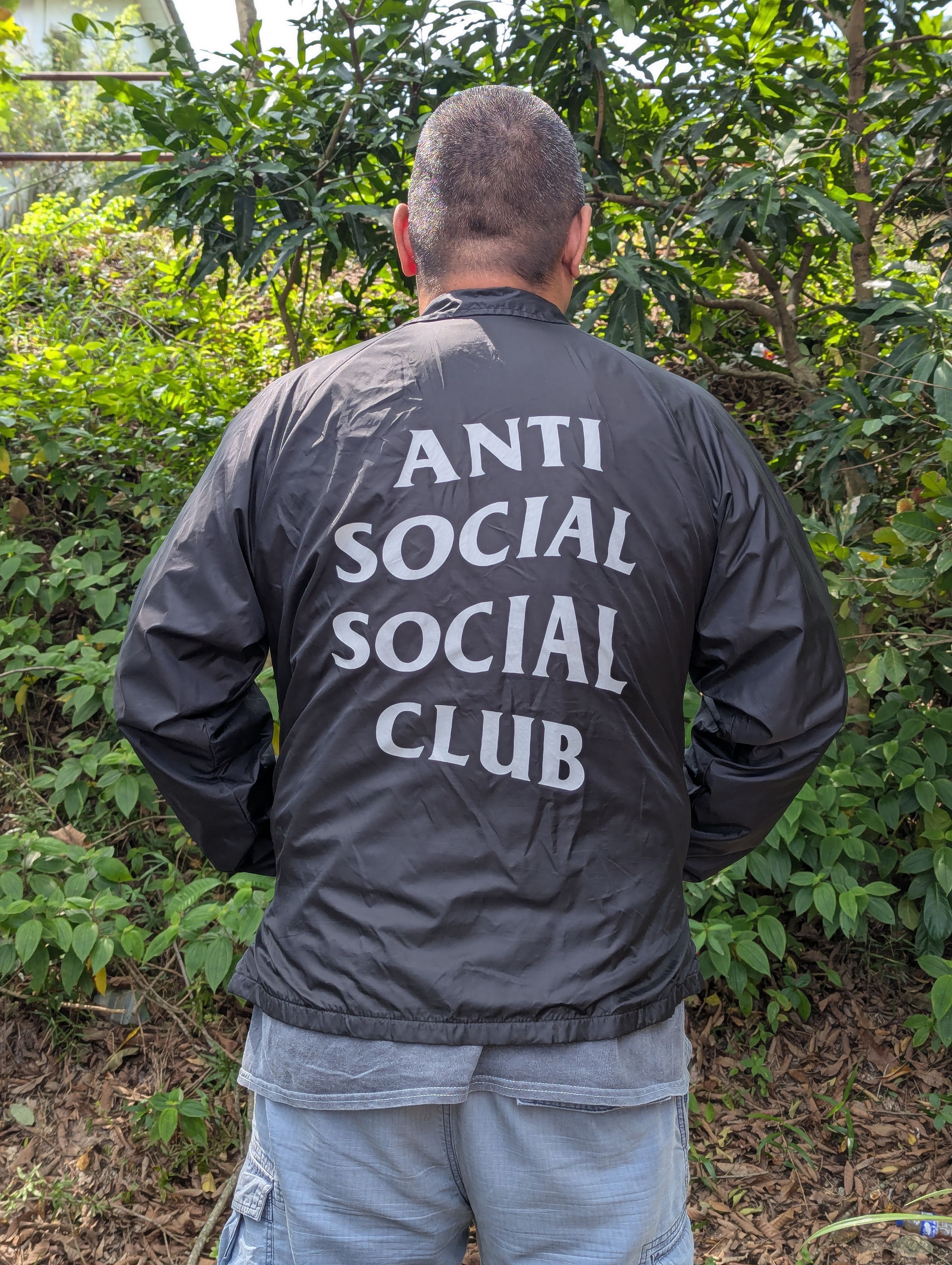 🔥FREE SHIPPING🔥 ANTI SOCIAL SOCIAL CLUB COACH JACKET