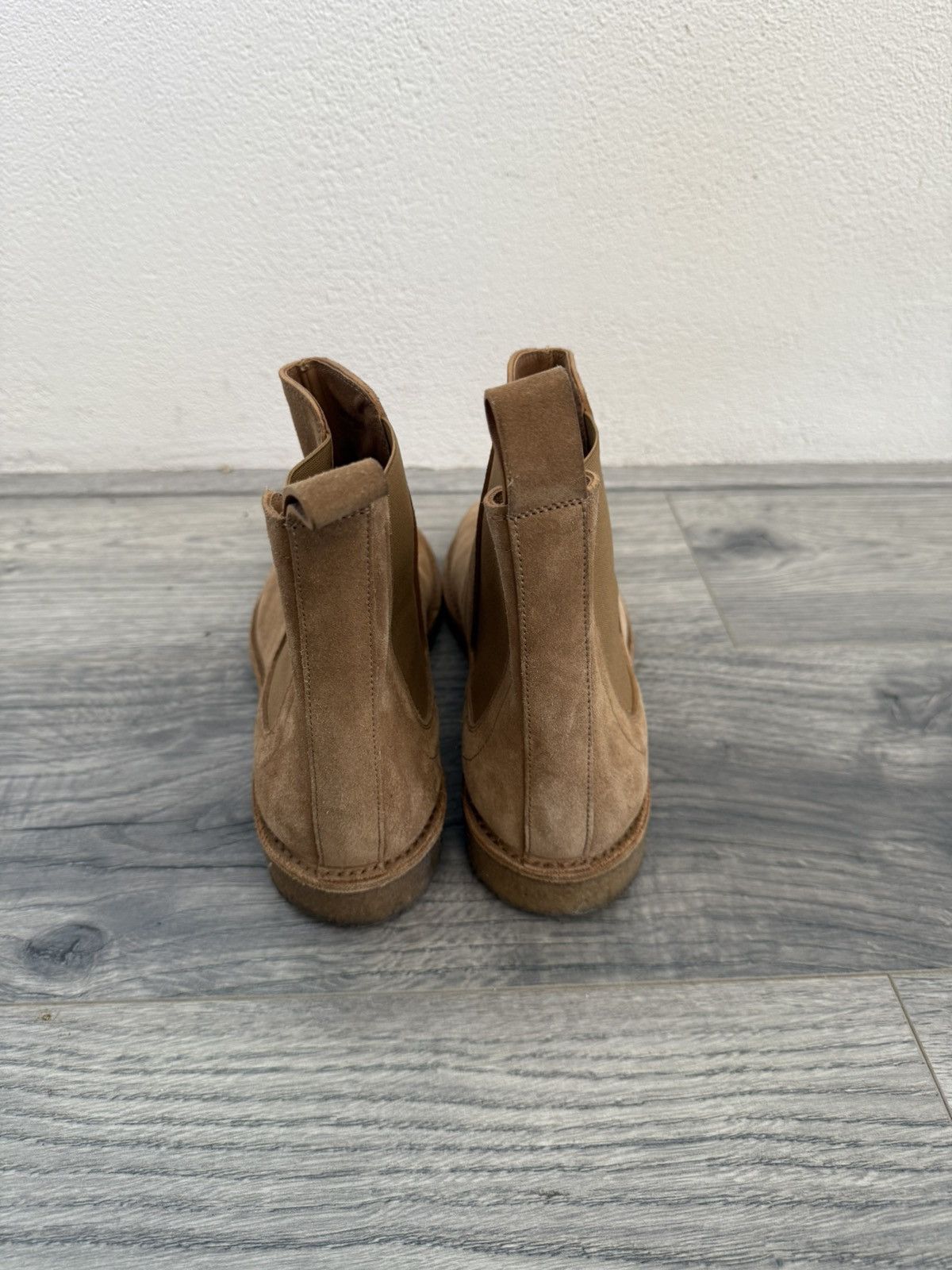 Bottega Veneta Tan Suede Chelsea Boots Size US 8 / EU 41 - 6 Thumbnail