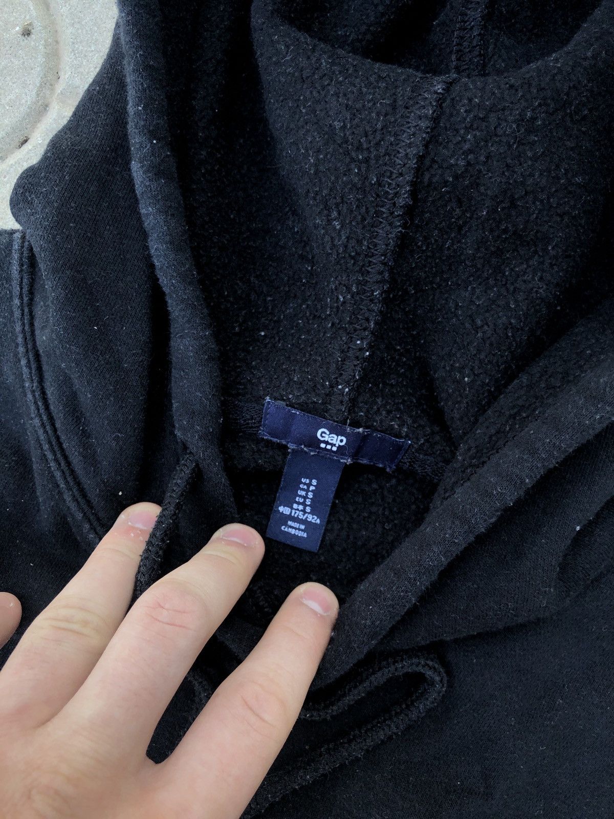 Gap × Vintage Vintage Gap Spell Out Hoodie Yeezy style Size US S / EU 44-46 / 1 - 5 Thumbnail