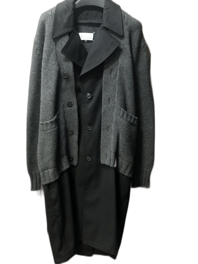 Maison Margiela oversized gray structured coat by martin margiela Size US L / EU 52-54 / 3 - 1 Thumbnail