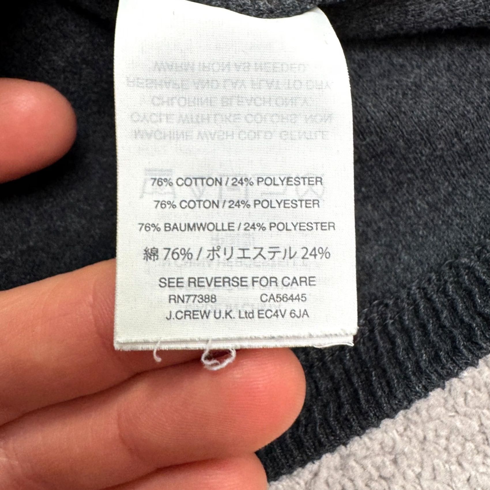 Madewell Madewell Bell Sleeve Pullover Sweater Womens M Gray Knit Crew Neck Size M / US 6-8 / IT 42-44 - 6 Thumbnail