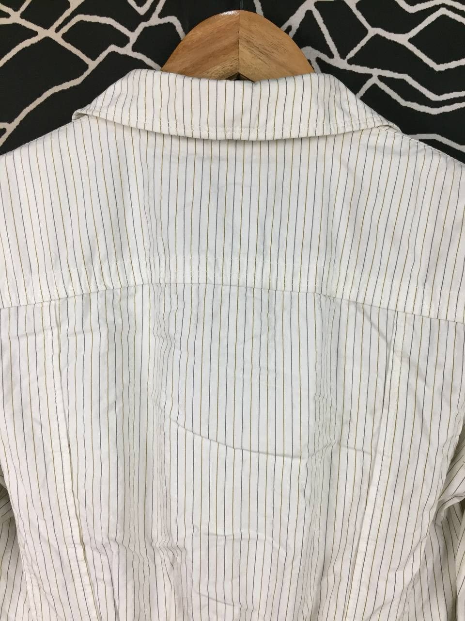 Hugo Boss Hugo Boss Women's Pinstripe Utility Blazer Summer Jacket Size S / US 4 / IT 40 - 8 Thumbnail