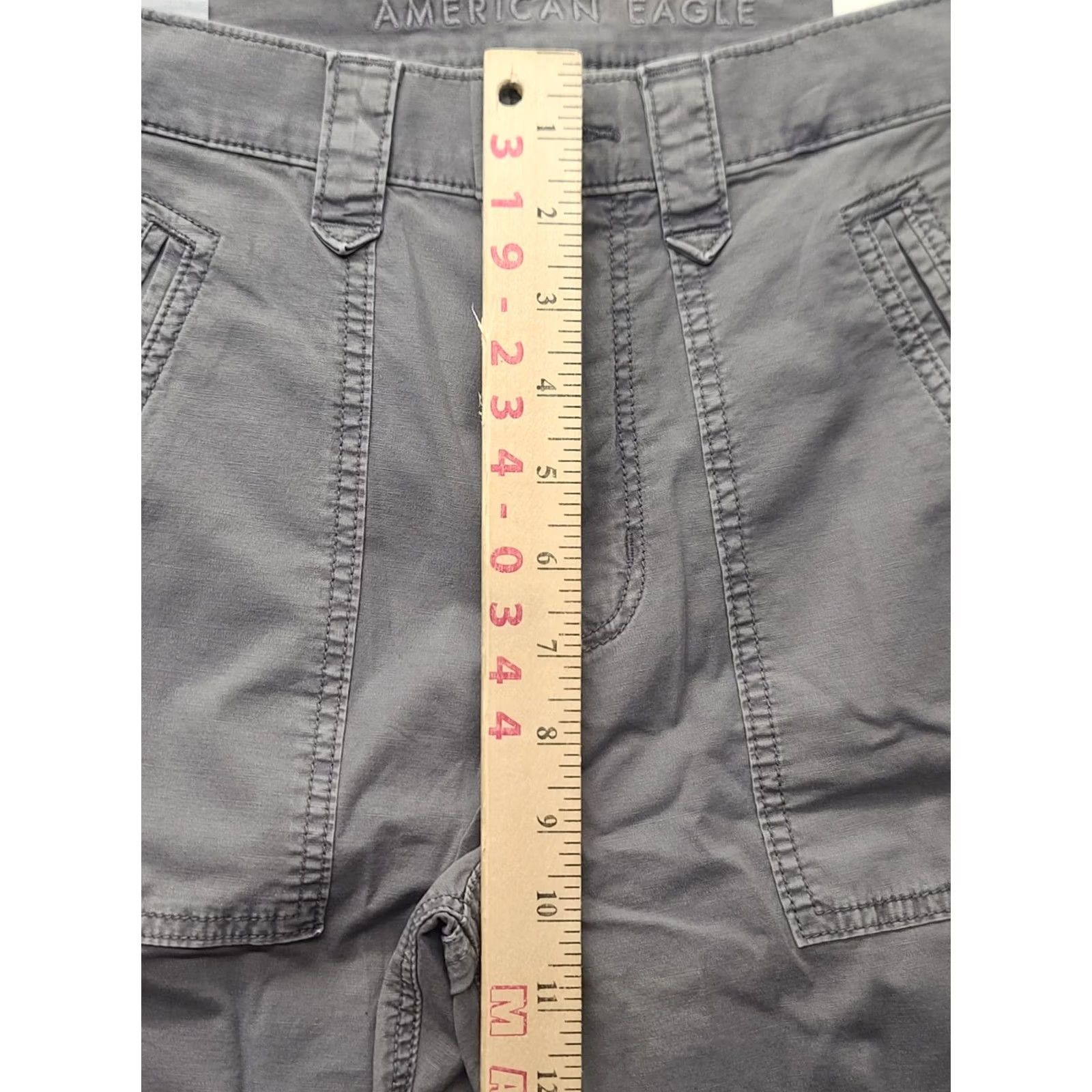 American Eagle Outfitters VINTAGE American Eagle Outfitters Pants Womens 6x31 Regular Flared Leg High Rise Festival 90s Womens Size 28" / US 6 / IT 42 - 4 Thumbnail