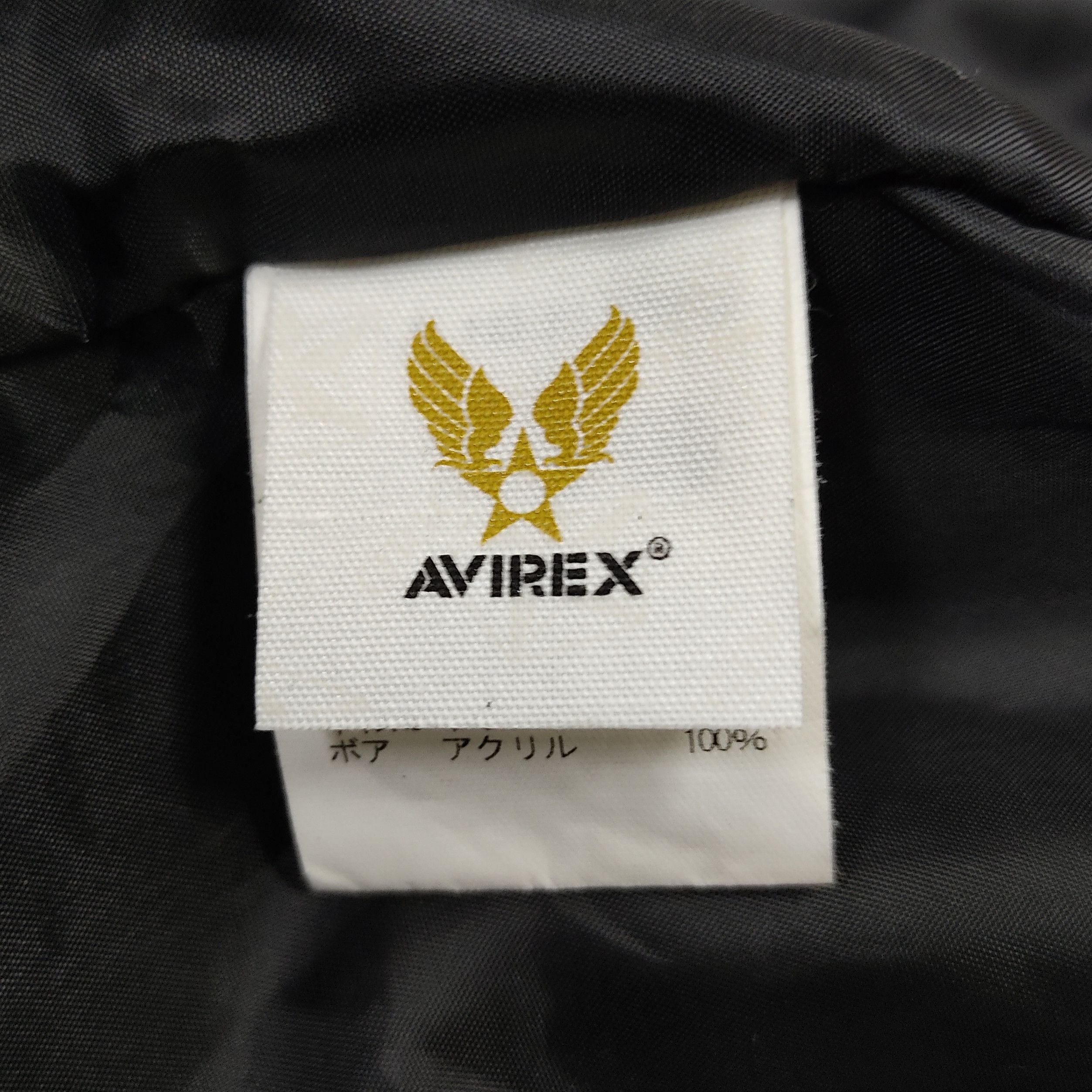 Avirex AVIREX Type B-3 Flight Bikers Black Rugged Jacket Size US M / EU 48-50 / 2 - 12 Thumbnail