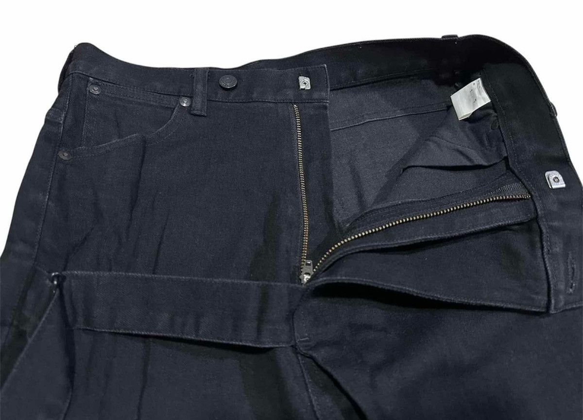 Japanese Brand × Lad Musician 🔥Y2K Archived Lad Musician Wrap Bondage Denim Black Size US 28 / EU 44 - 9 Thumbnail