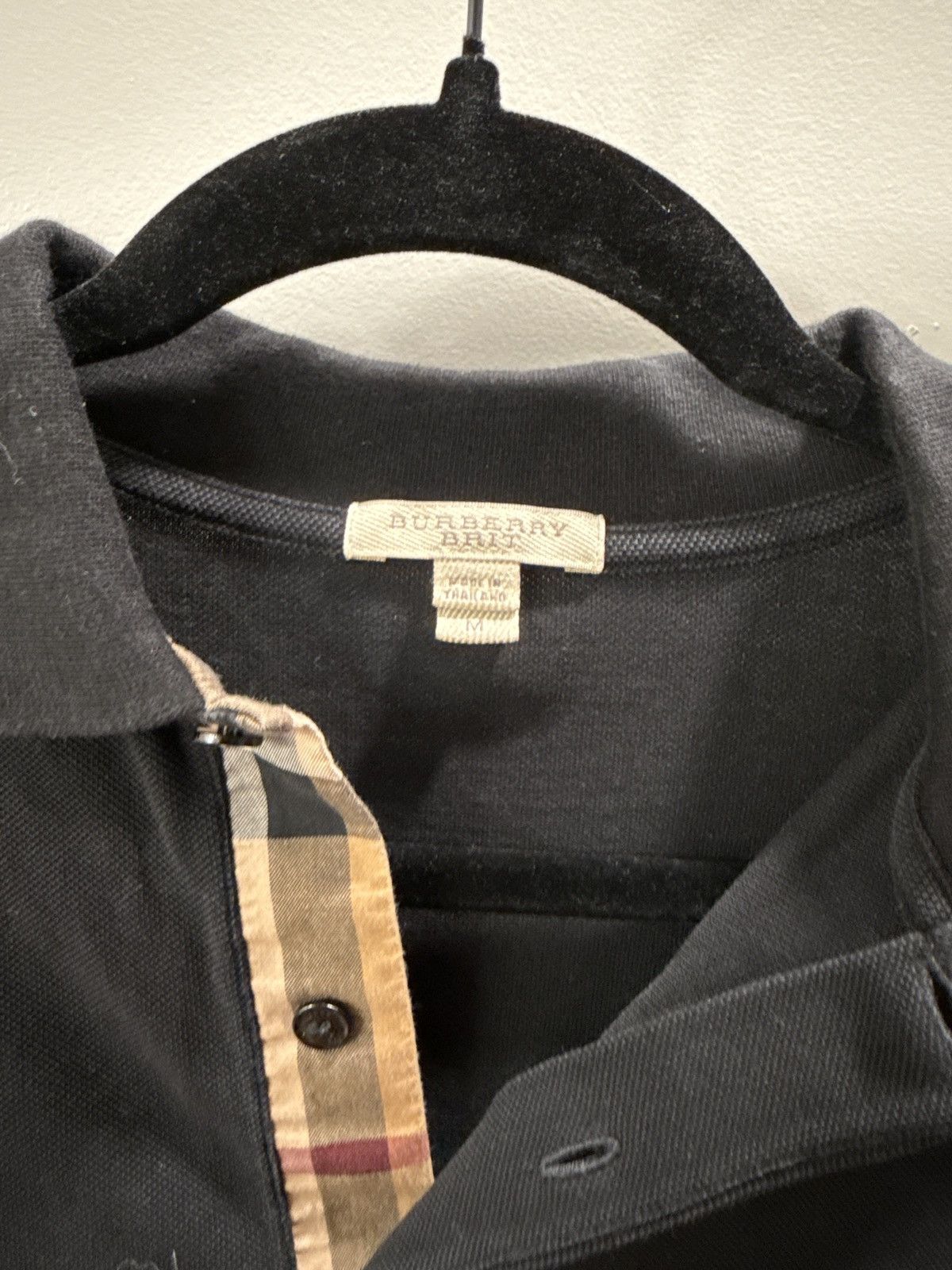 Burberry Burberry black polo Size US S / EU 44-46 / 1 - 3 Thumbnail