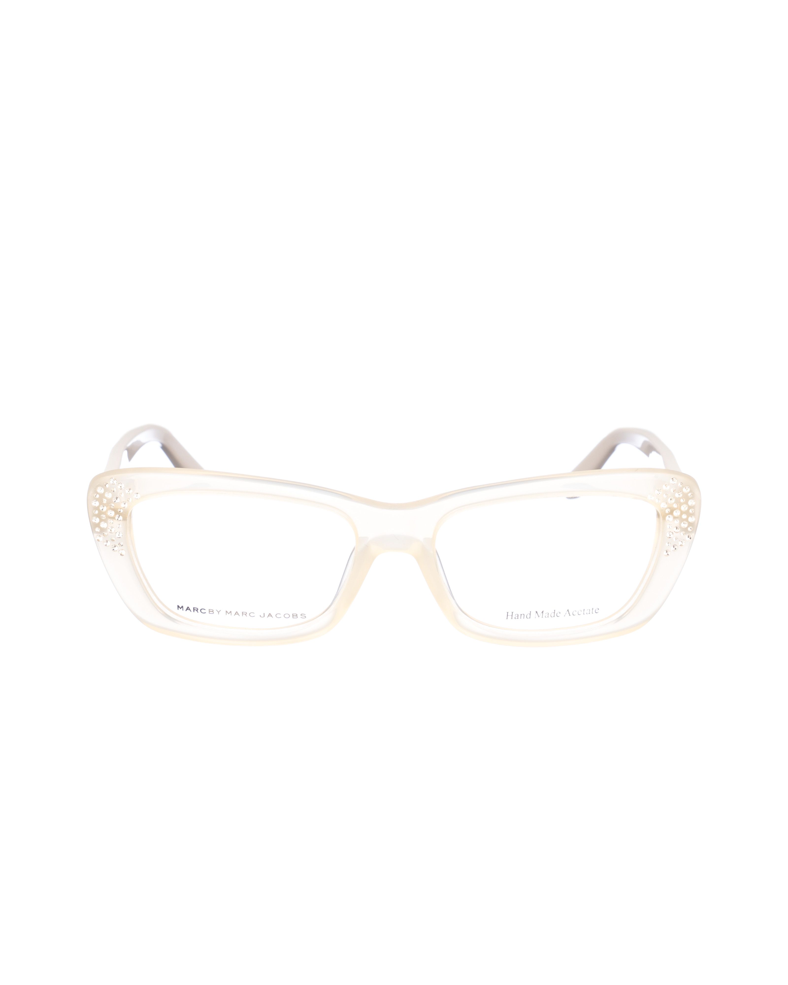 Marc by Marc Jacobs Marc by Marc Jacobs 00s White Transparent Cat-Eye Glasses Size ONE SIZE - 2 Thumbnail
