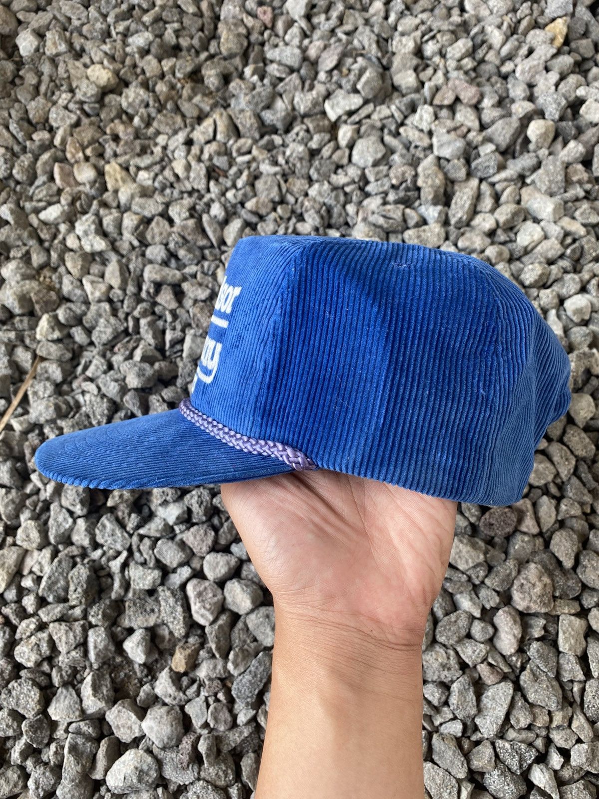 Vintage Vintage Windsor Raceway Corduroy Snapback Hat Size ONE SIZE - 3 Thumbnail