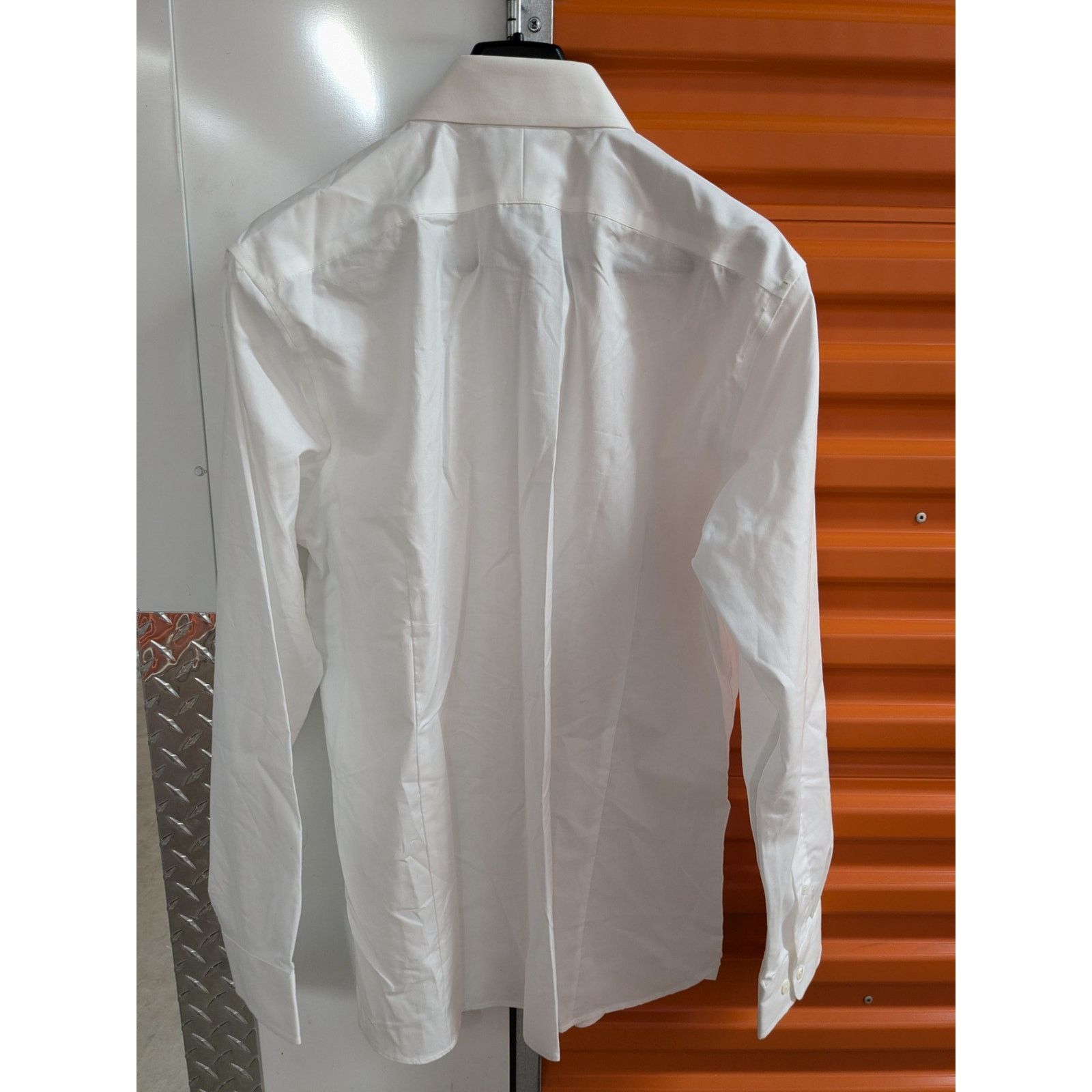 Banana Republic Banana Republic-Slim Wrinkle-Resistant Dress Shirt/ L /NWT Size US L / EU 52-54 / 3 - 3 Thumbnail