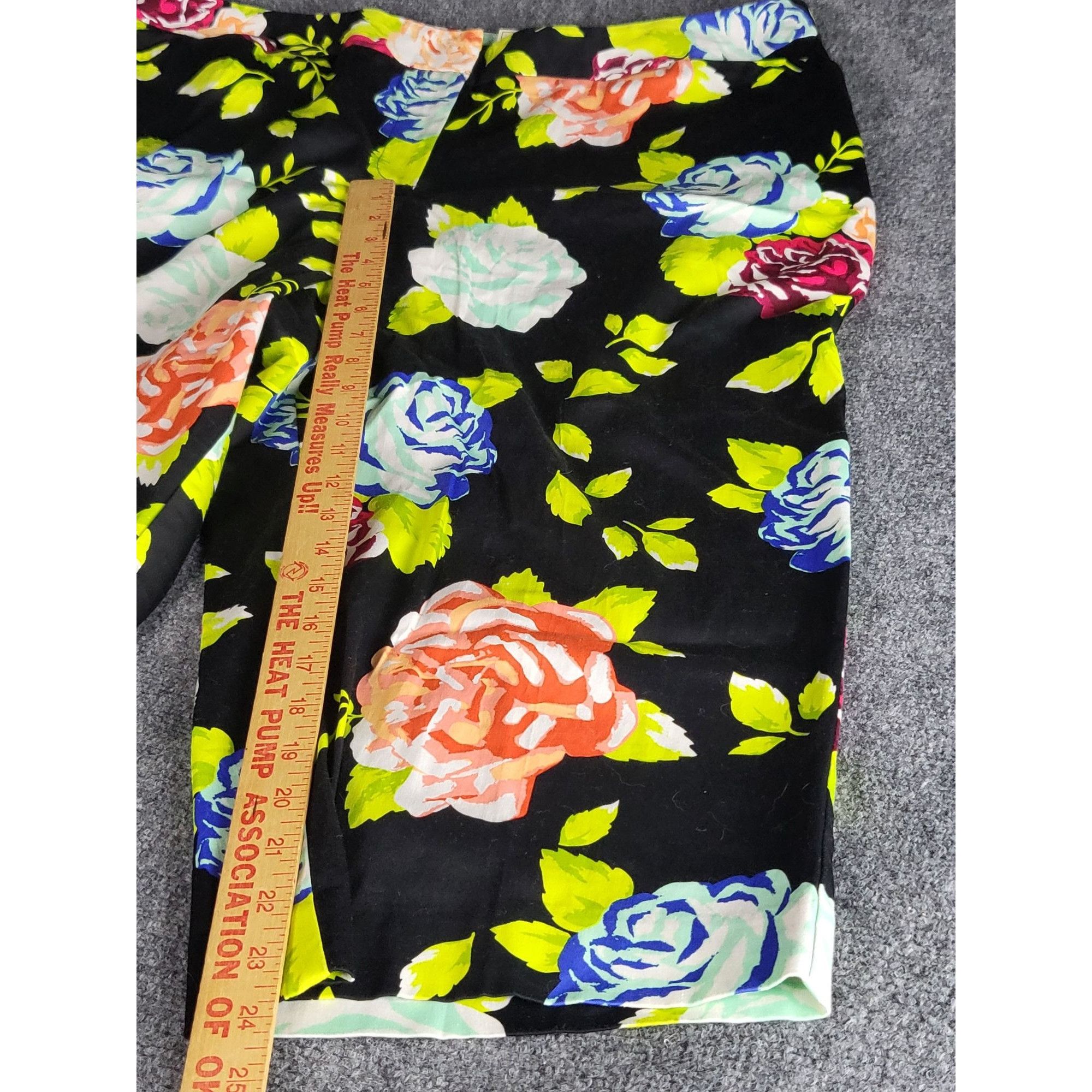 Other Cato Contemporary Low Rise Capri Pants Women Sz 20W Floral M Size 42" / US 20 - 3 Thumbnail