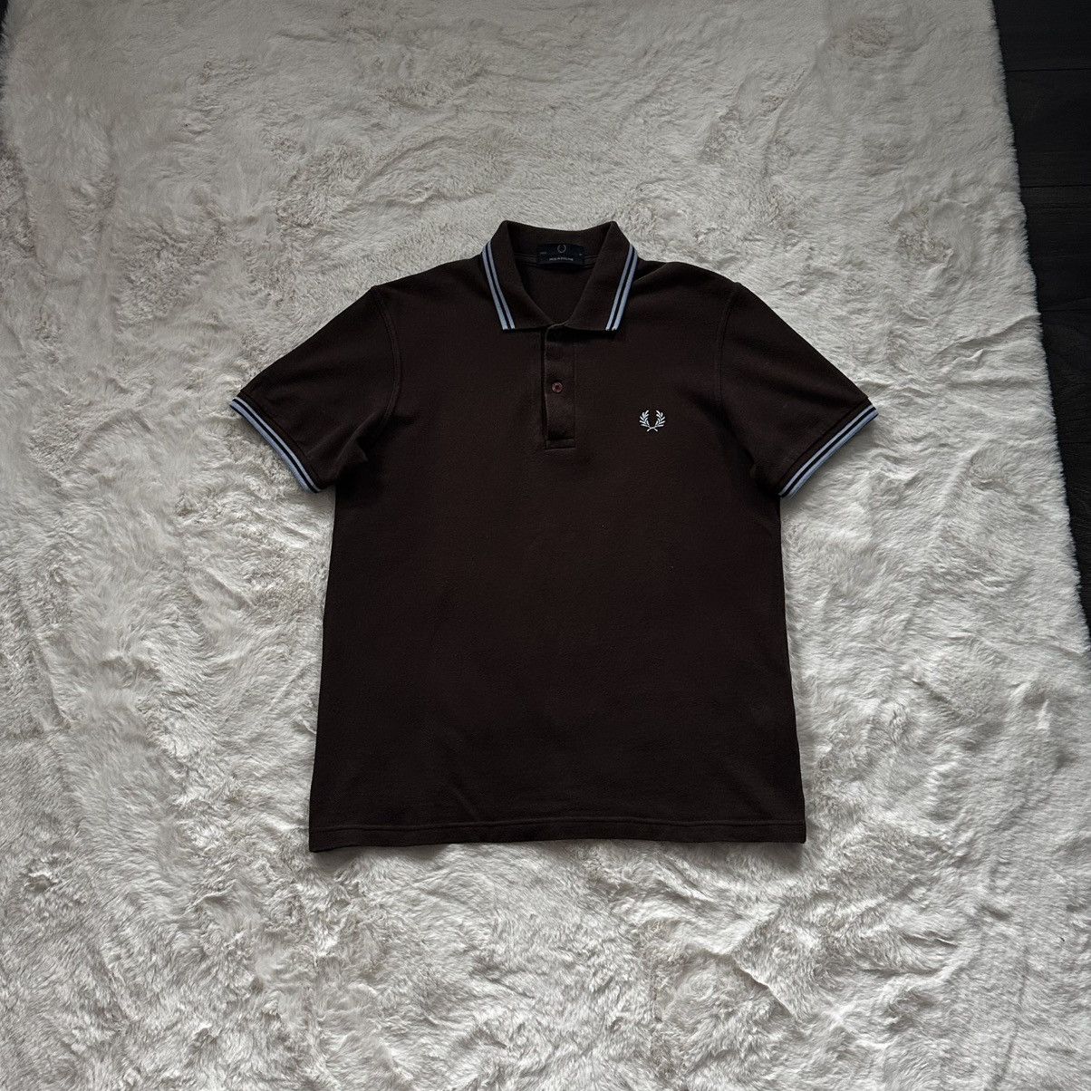 Fred Perry brown fred perry polo rare oldmoney casual Size US M / EU 48-50 / 2 - 1 Thumbnail