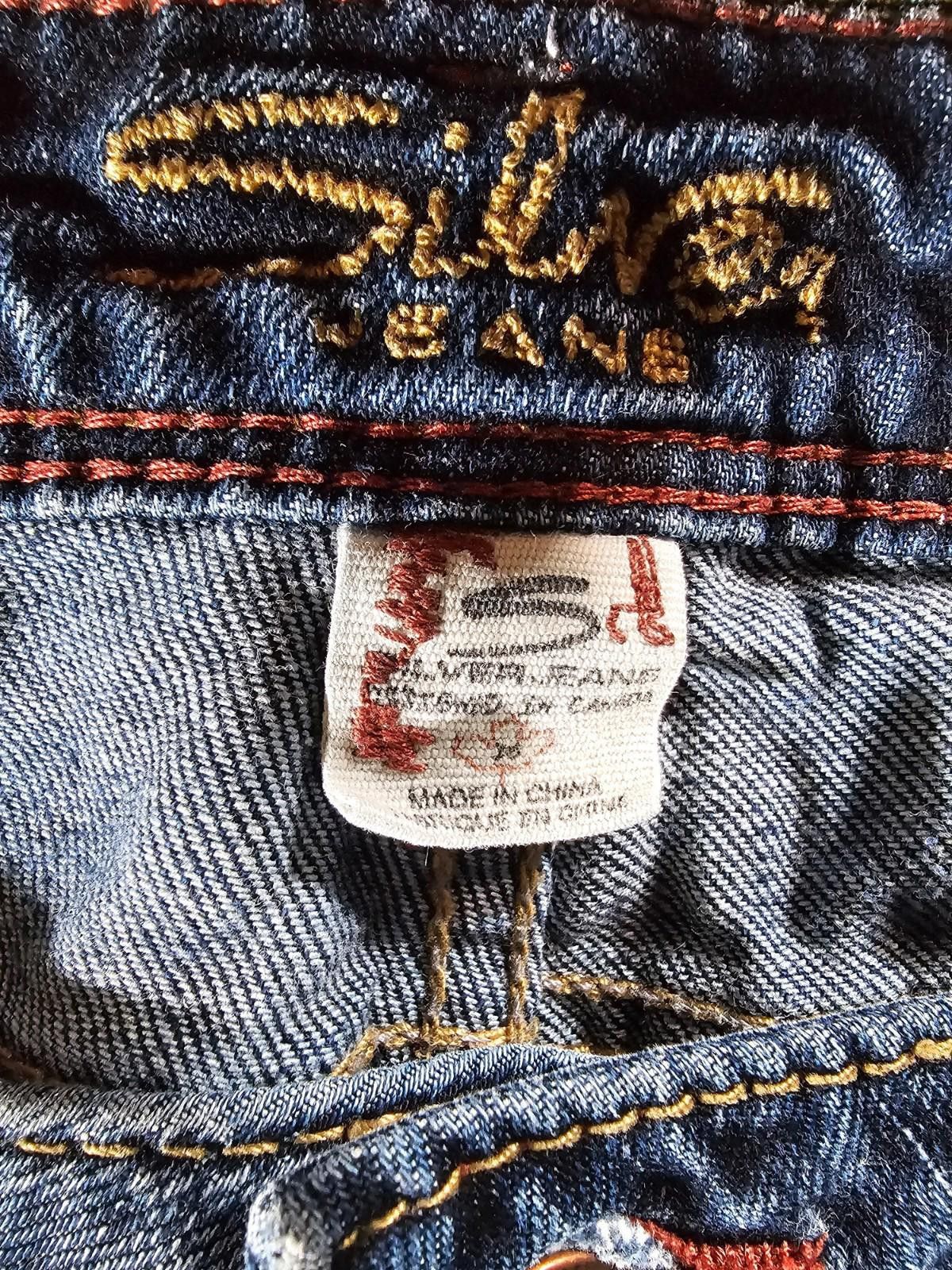 Silver Jeans Co. silver jeans Canada men's 36x31 Approx 36x30 Embroidered Size US 36 / EU 52 - 4 Thumbnail