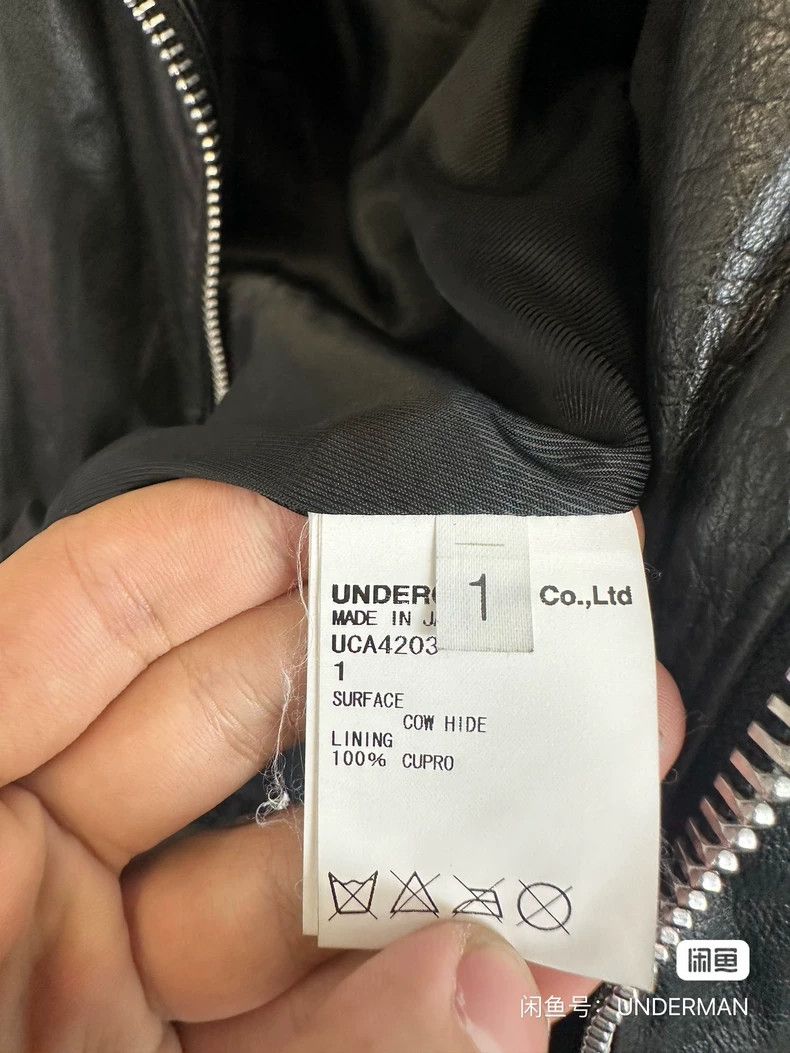 Undercover UndercoverCalfskin leather jacket 2503-Nextarrow Size US S / EU 44-46 / 1 - 2 Thumbnail
