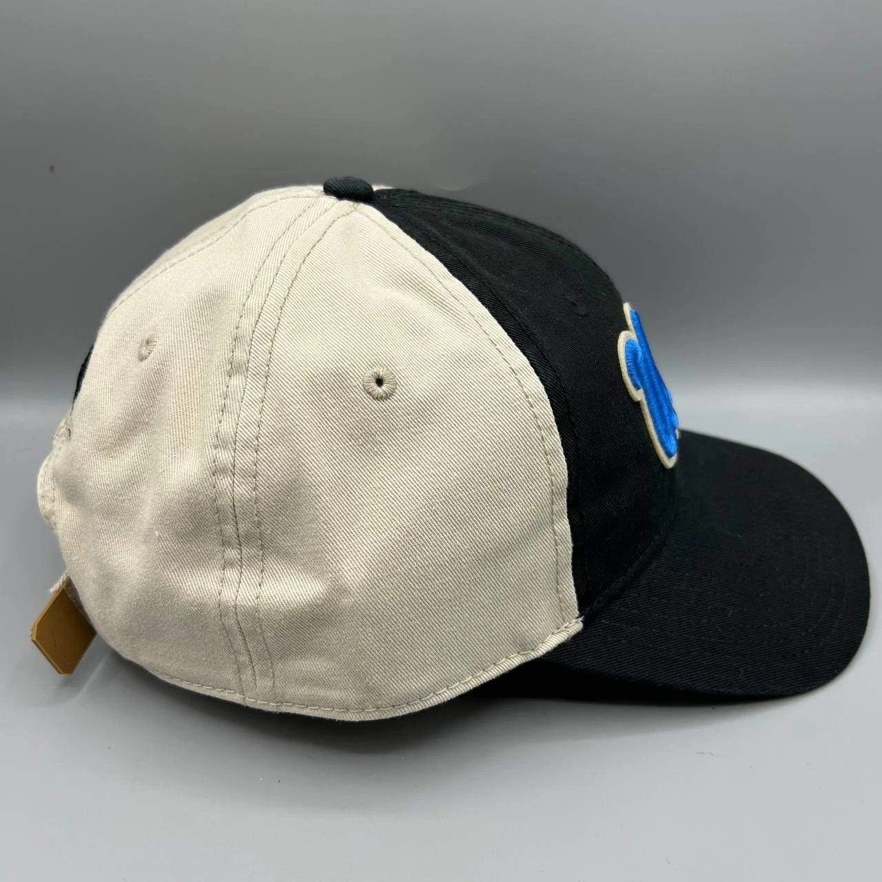 The Game Vintage UCLA Bruins Hat Men Black Beige NCAA Strap Back Cap Size ONE SIZE - 5 Thumbnail