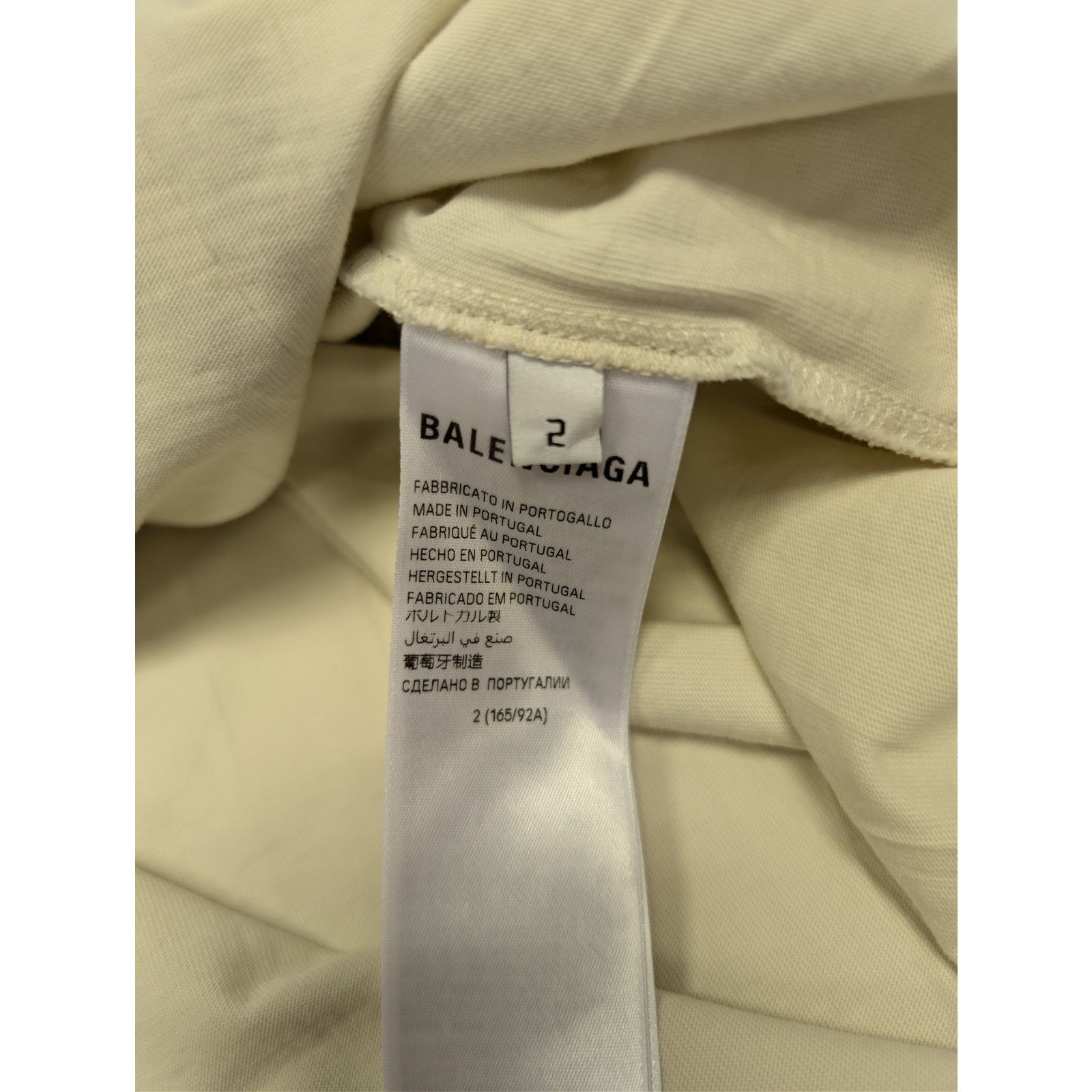 Balenciaga o1rshd1 Metal BB Stencil Vintage Oversized Jersey T-Shirt Size US M / EU 48-50 / 2 - 16 Thumbnail