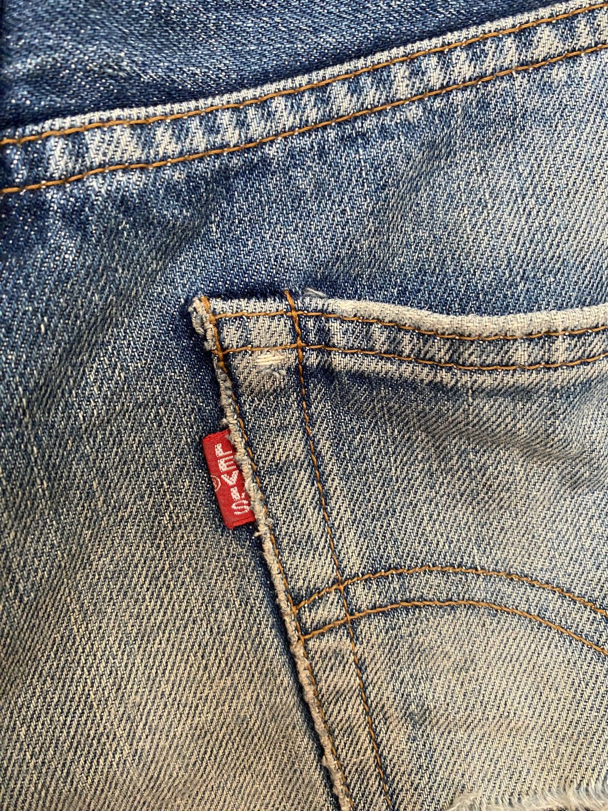 Levi's × Vintage Vintage Brand Levi’s 502 Big E Short Jeans 1990s Size US 30 / EU 46 - 8 Thumbnail