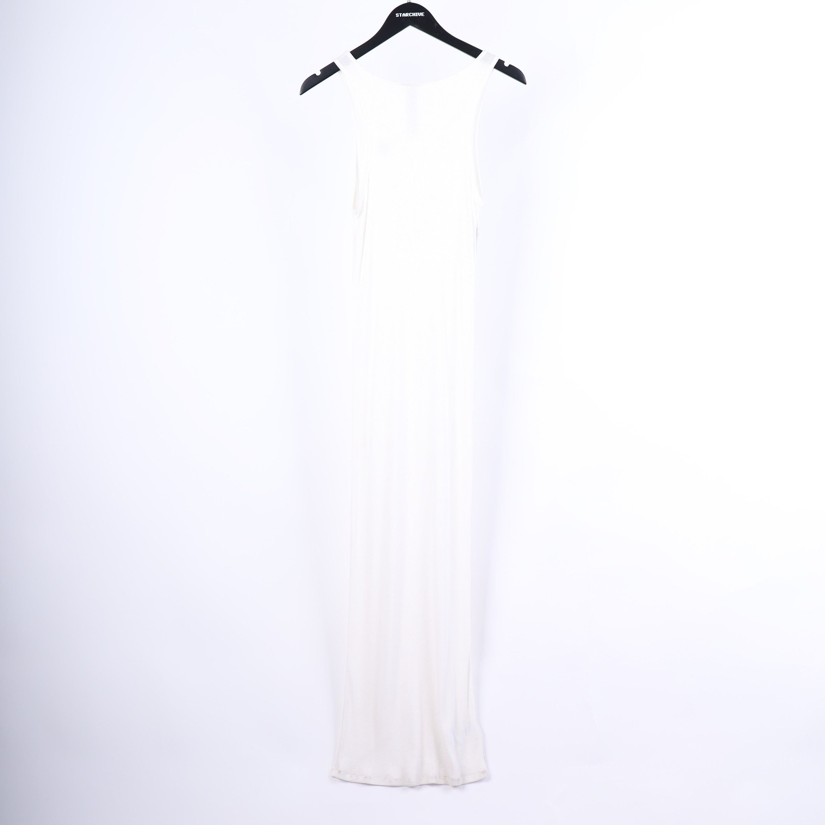 Chrome Hearts Chrome Hearts Womans White SCRIPT Long White Dress Size S / US 4 / IT 40 - 6 Thumbnail